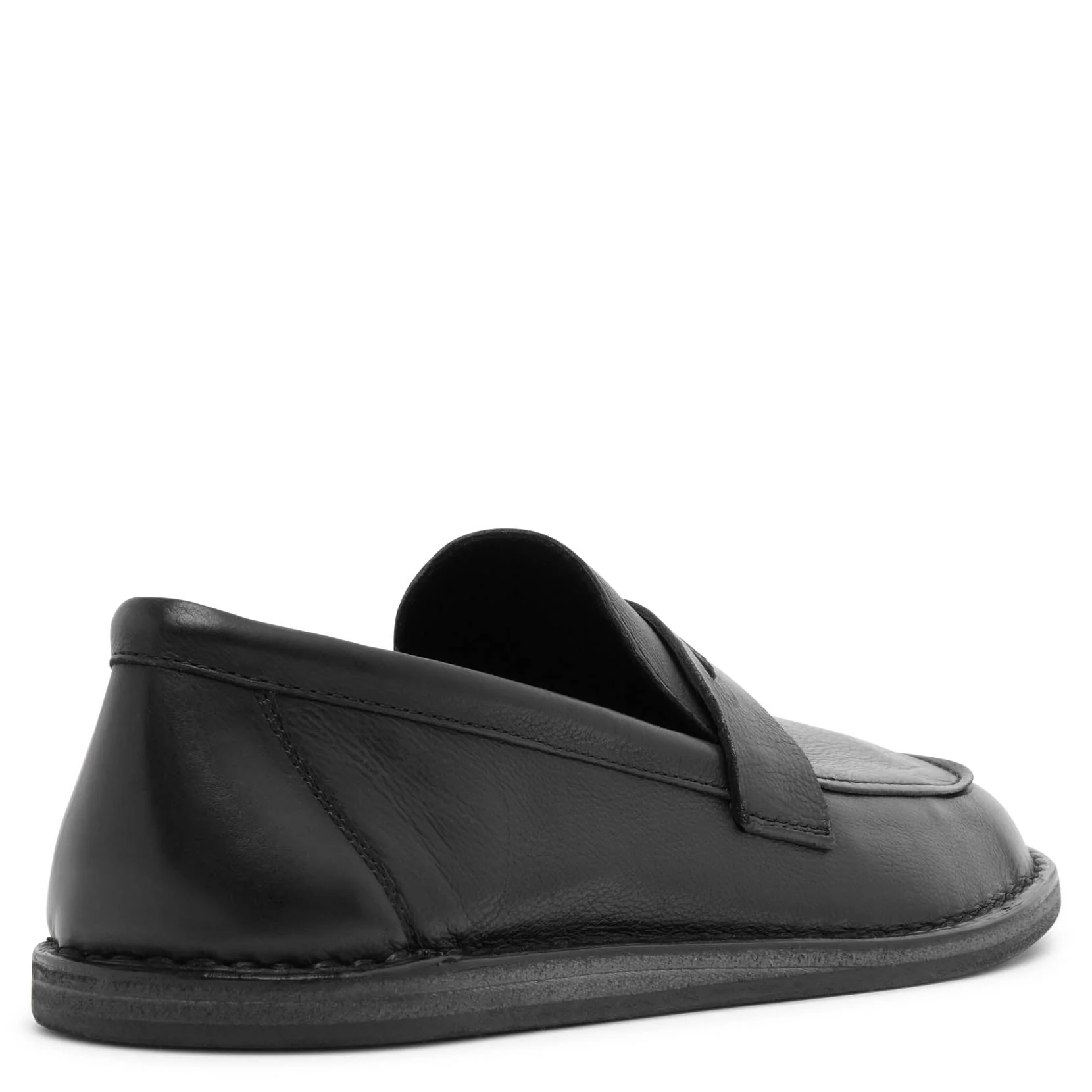 Cary black leather loafers - Image 4
