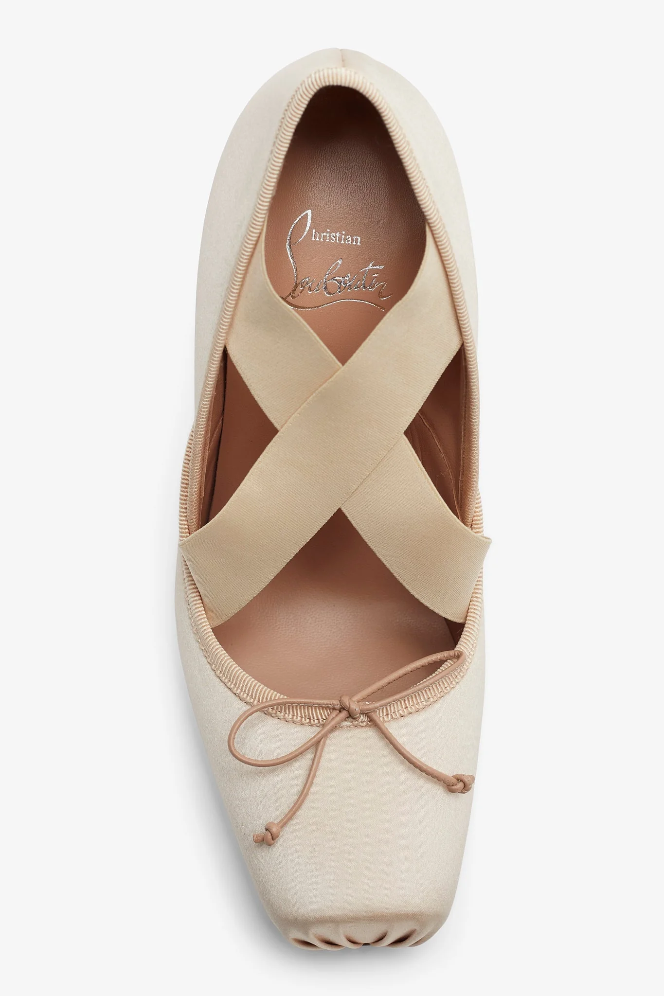 Cassiastic 100 blush satin pumps - Image 5