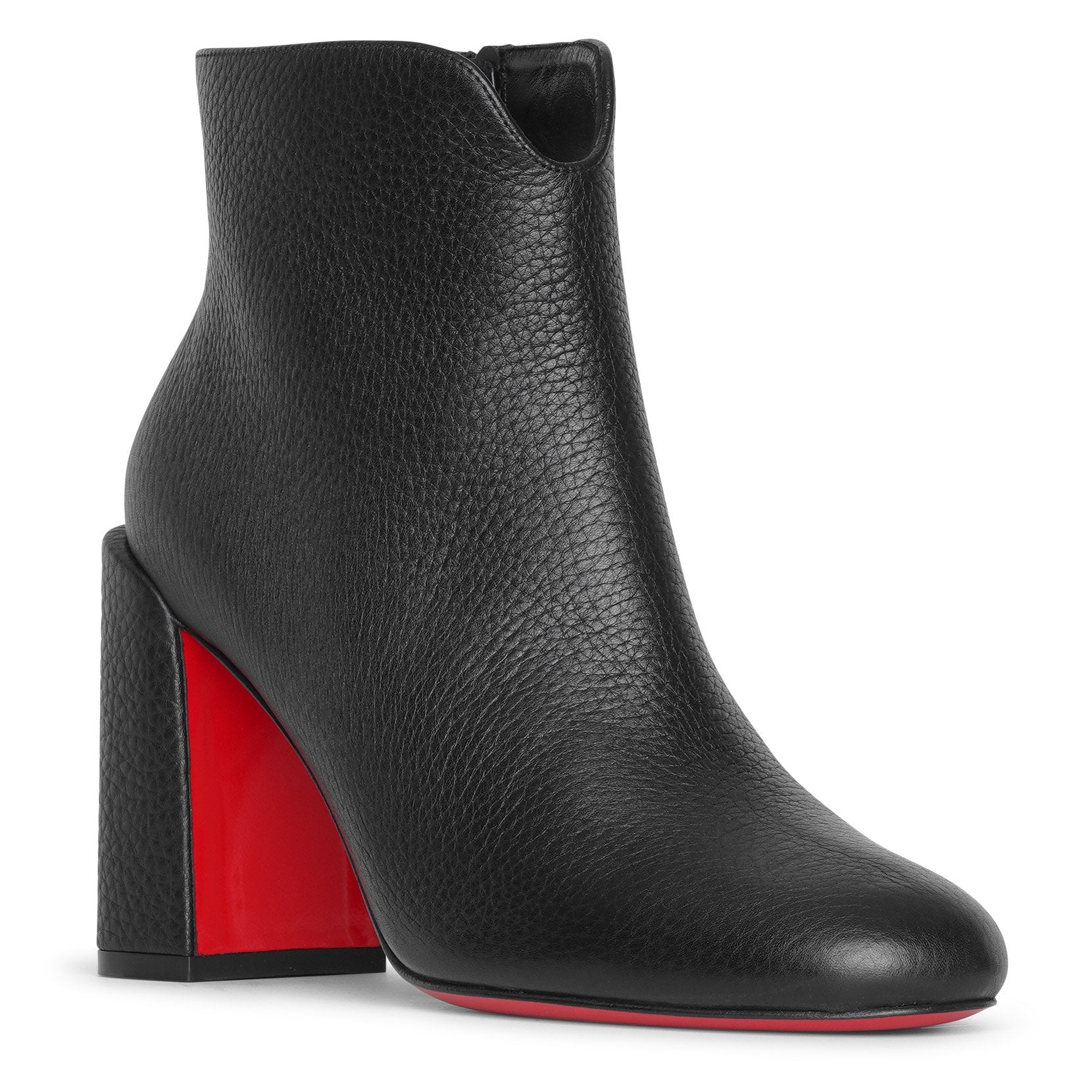 Castarika 85 black leather ankle boots - Image 3