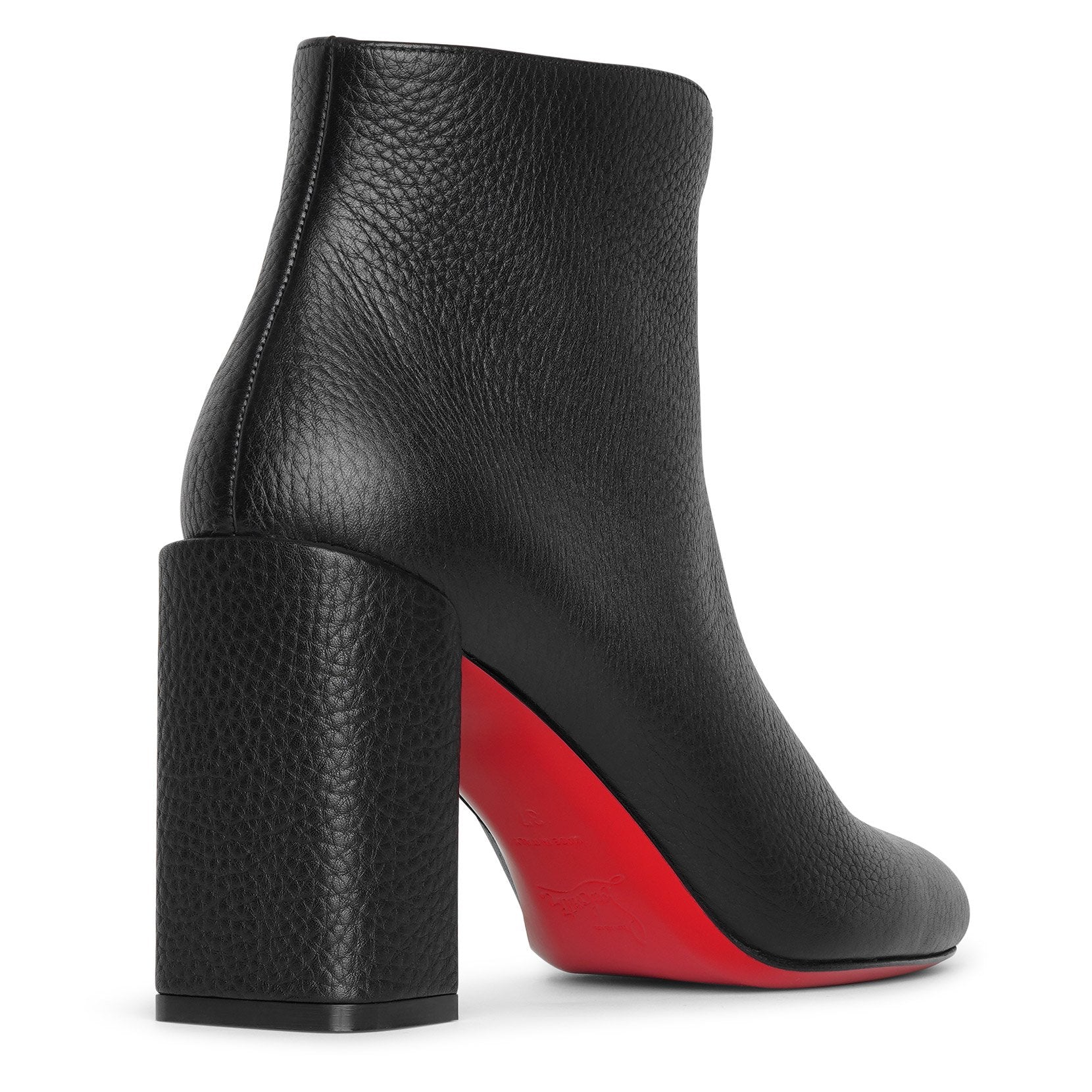 Castarika 85 black leather ankle boots - Image 4