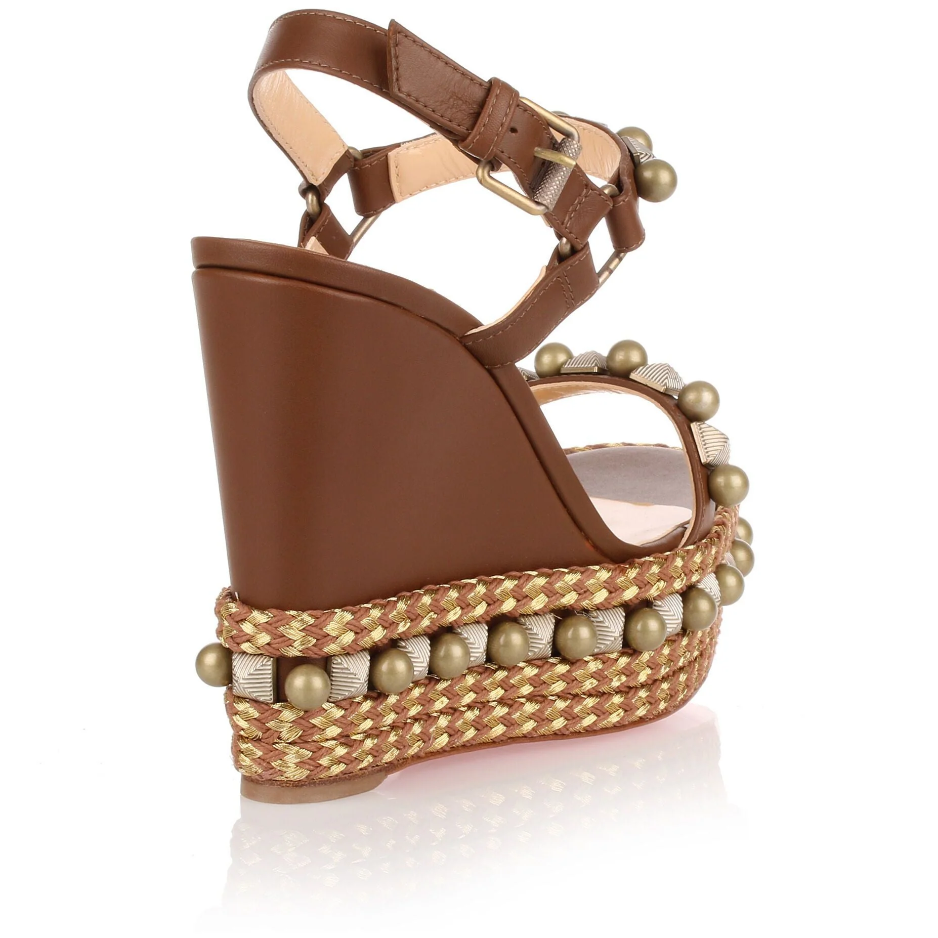 Cataconico 120 tan leather espadrille - Image 3