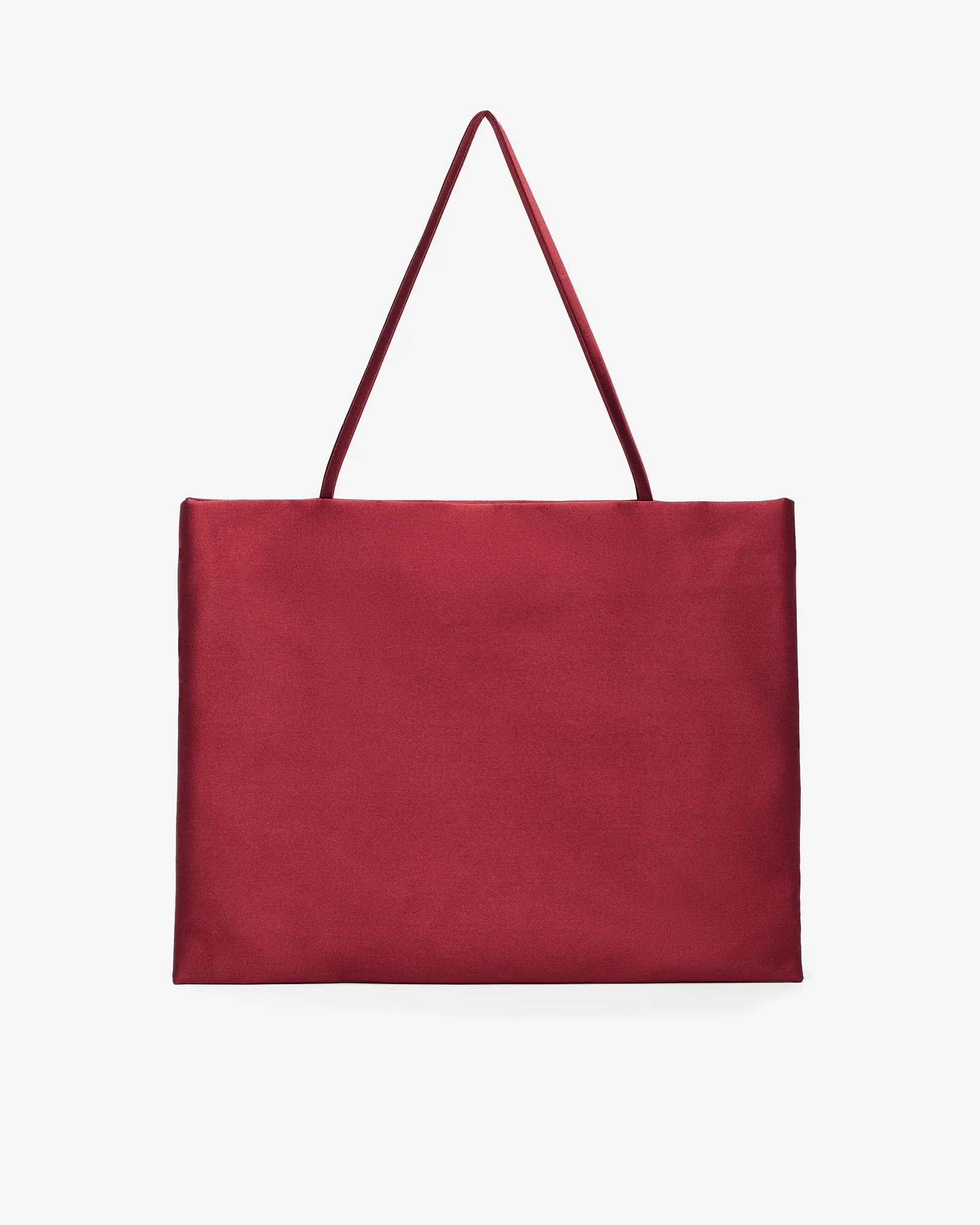 Cecily large red tote bag