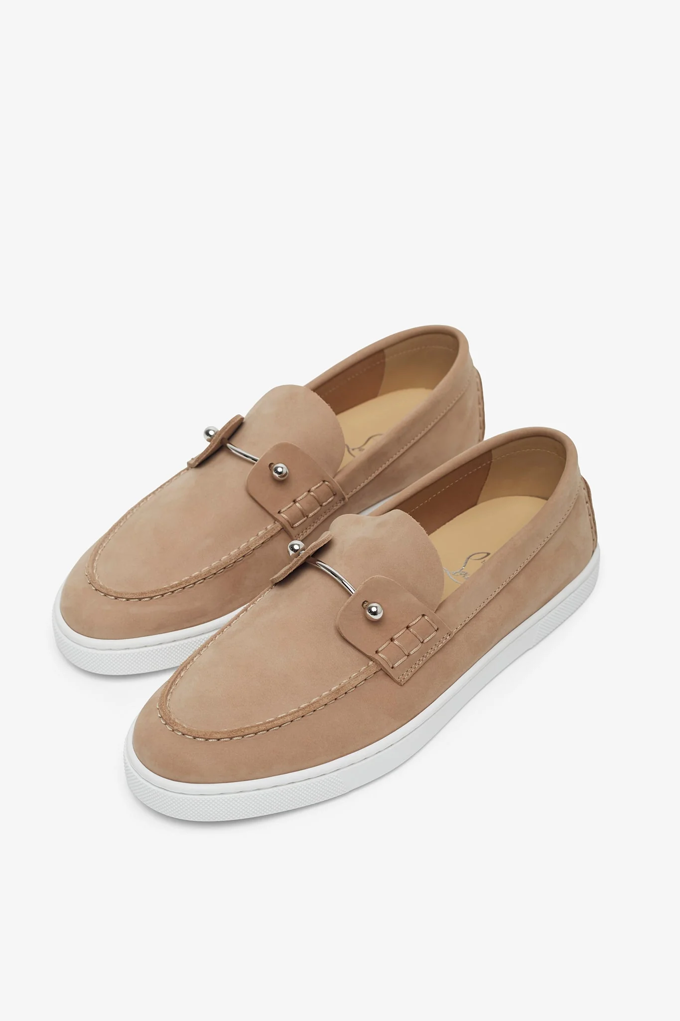 Chambeliboat beige nubuck loafers - Image 4