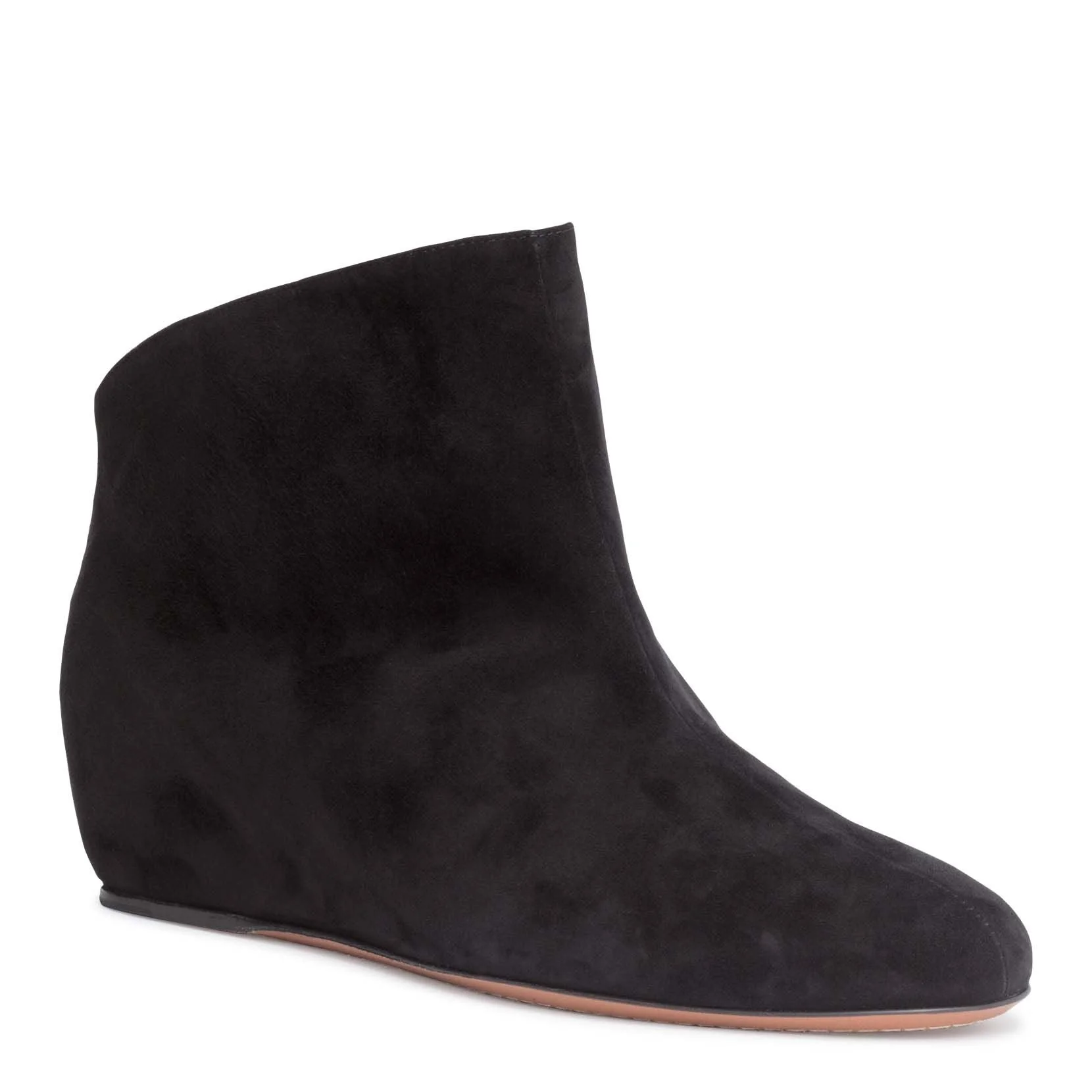 Chamois 30 black suede wedge boots - Image 2