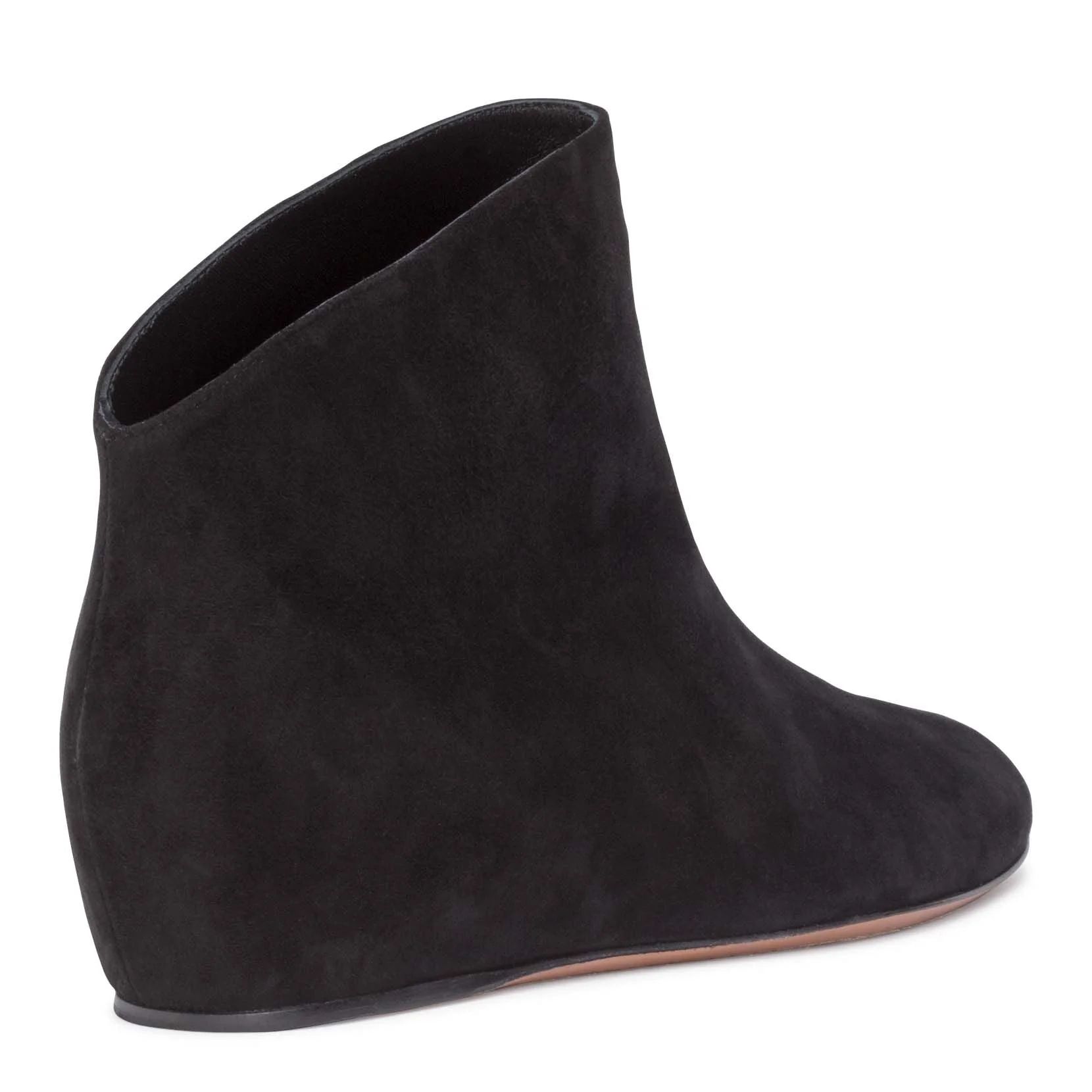 Chamois 30 black suede wedge boots - Image 3