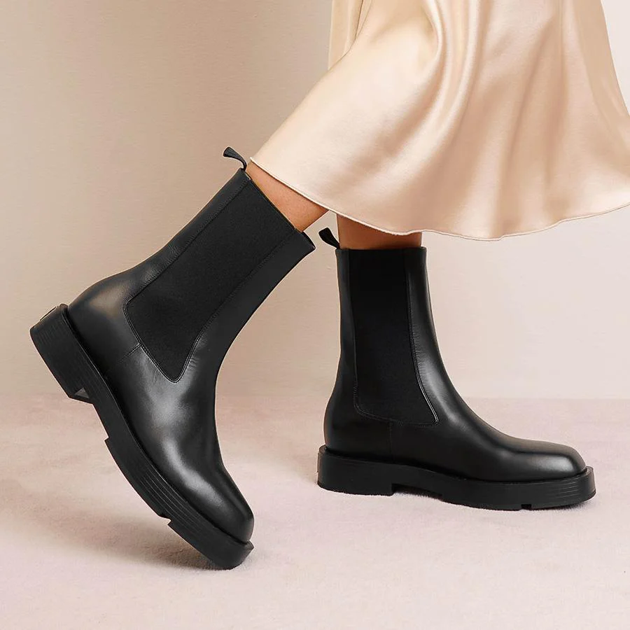 Chelsea leather ankle boots - Image 7