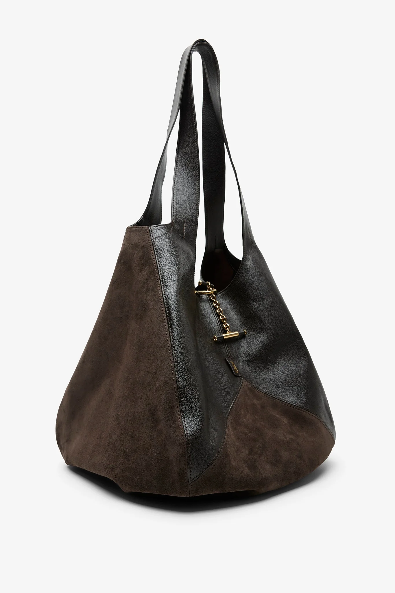 Chloe balloon dark brown bag - Image 3