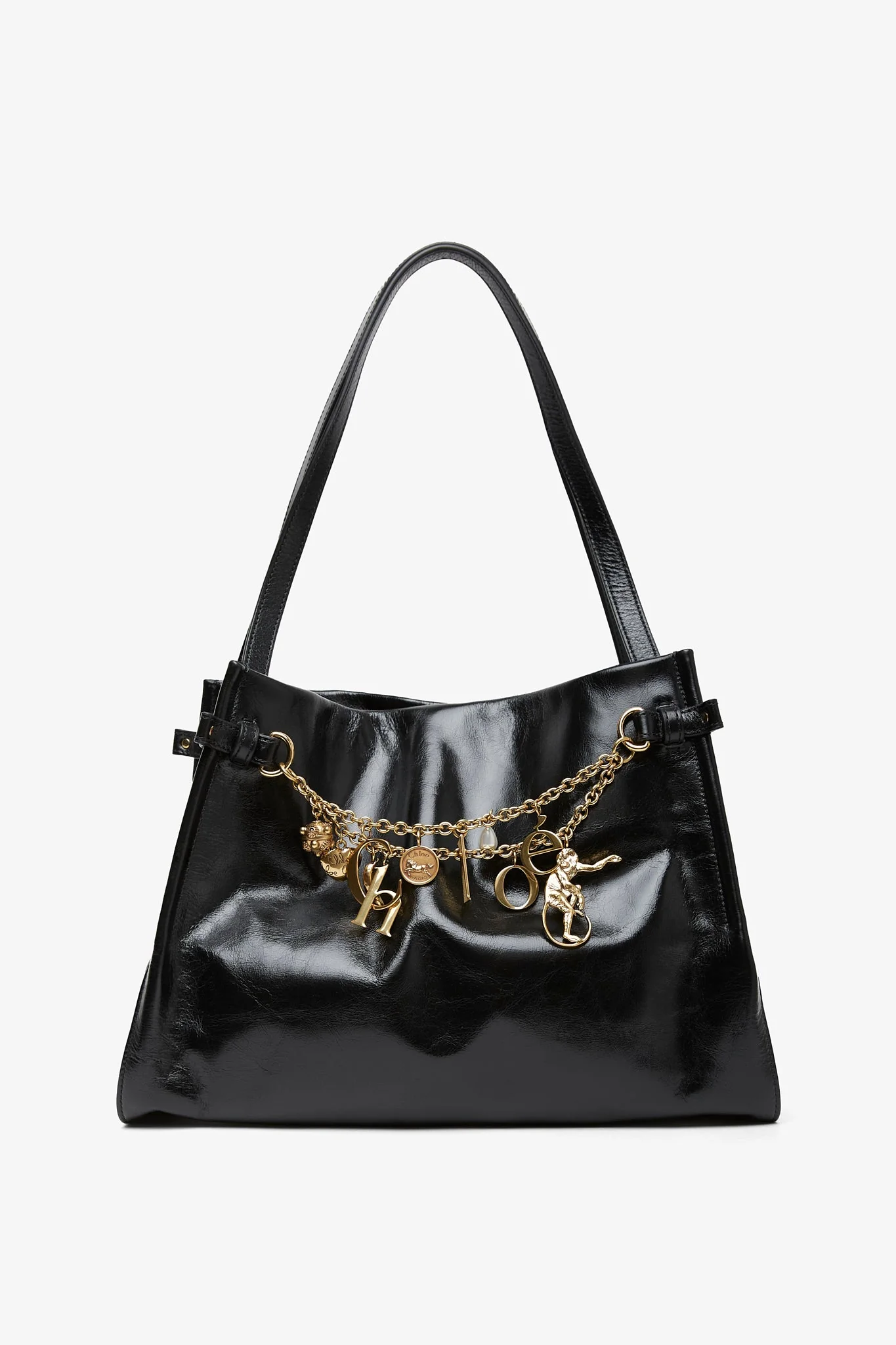 Chloe charms black shoulder bag