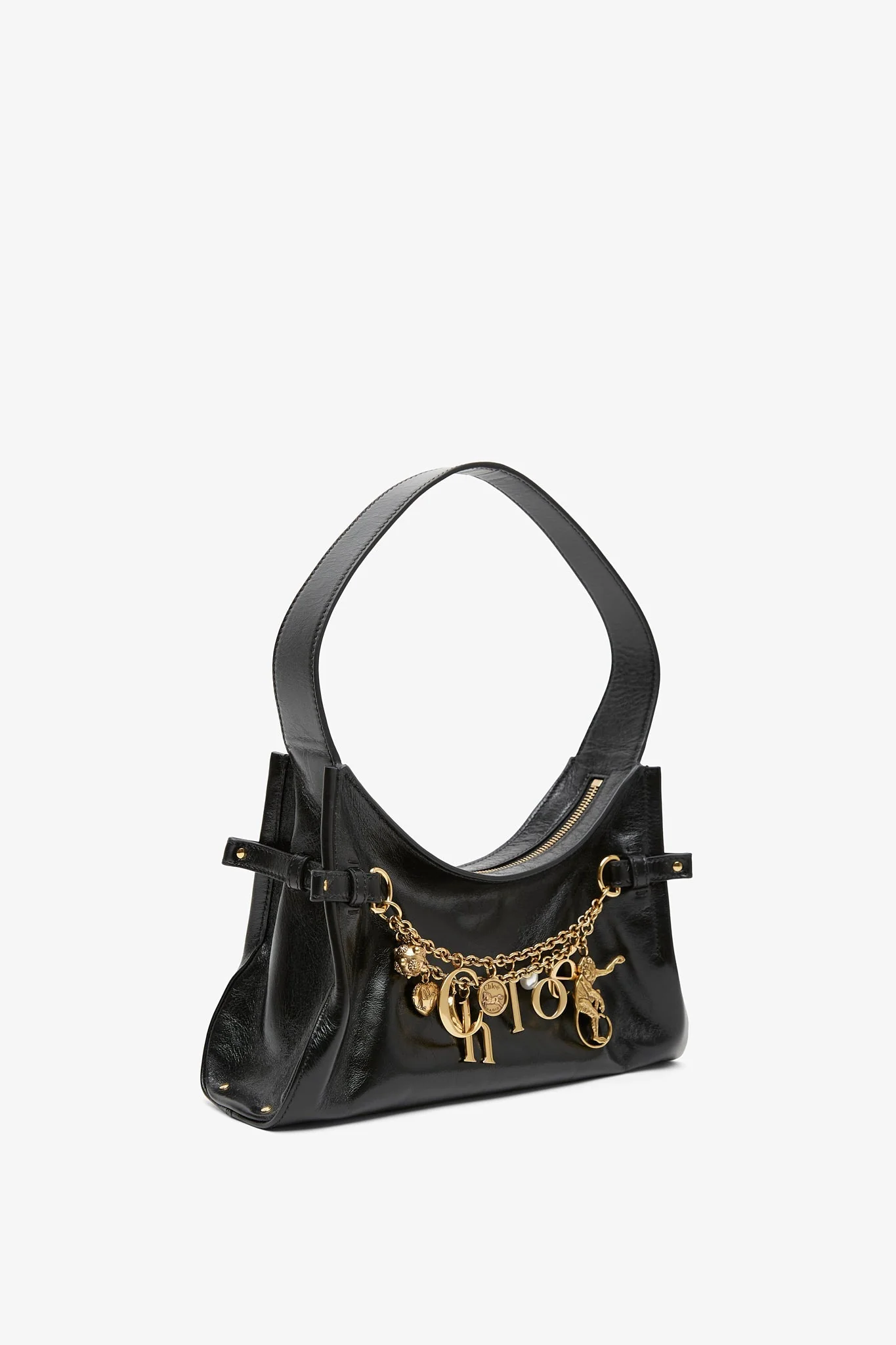 Chloe charms small black shoulder bag - Image 3