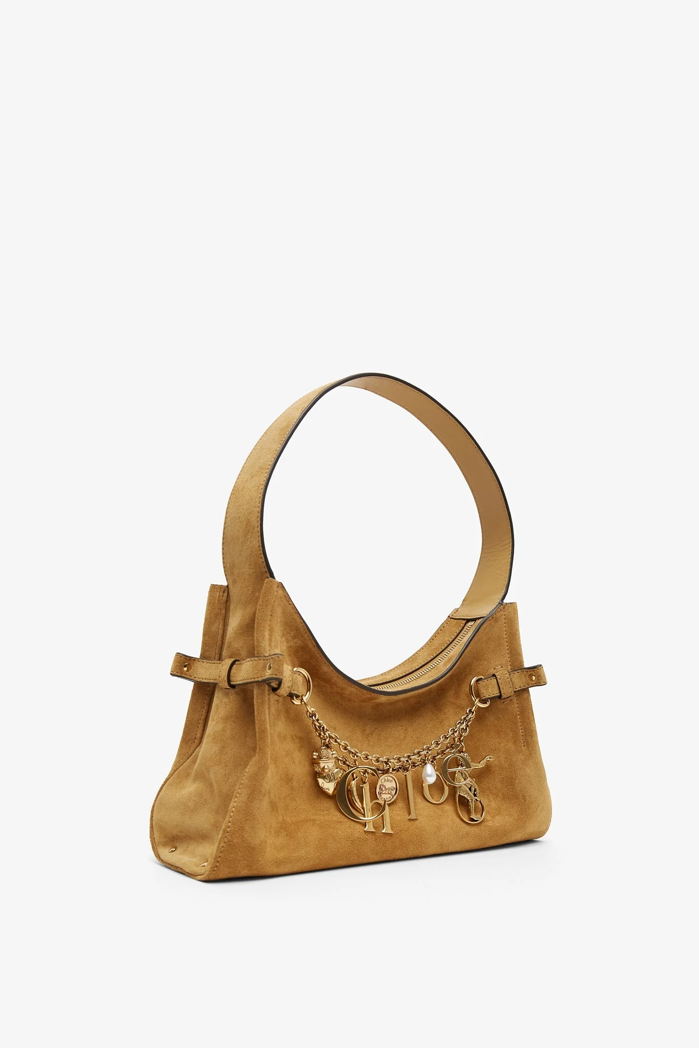 Chloe charms small khaki shoulder bag - Image 3