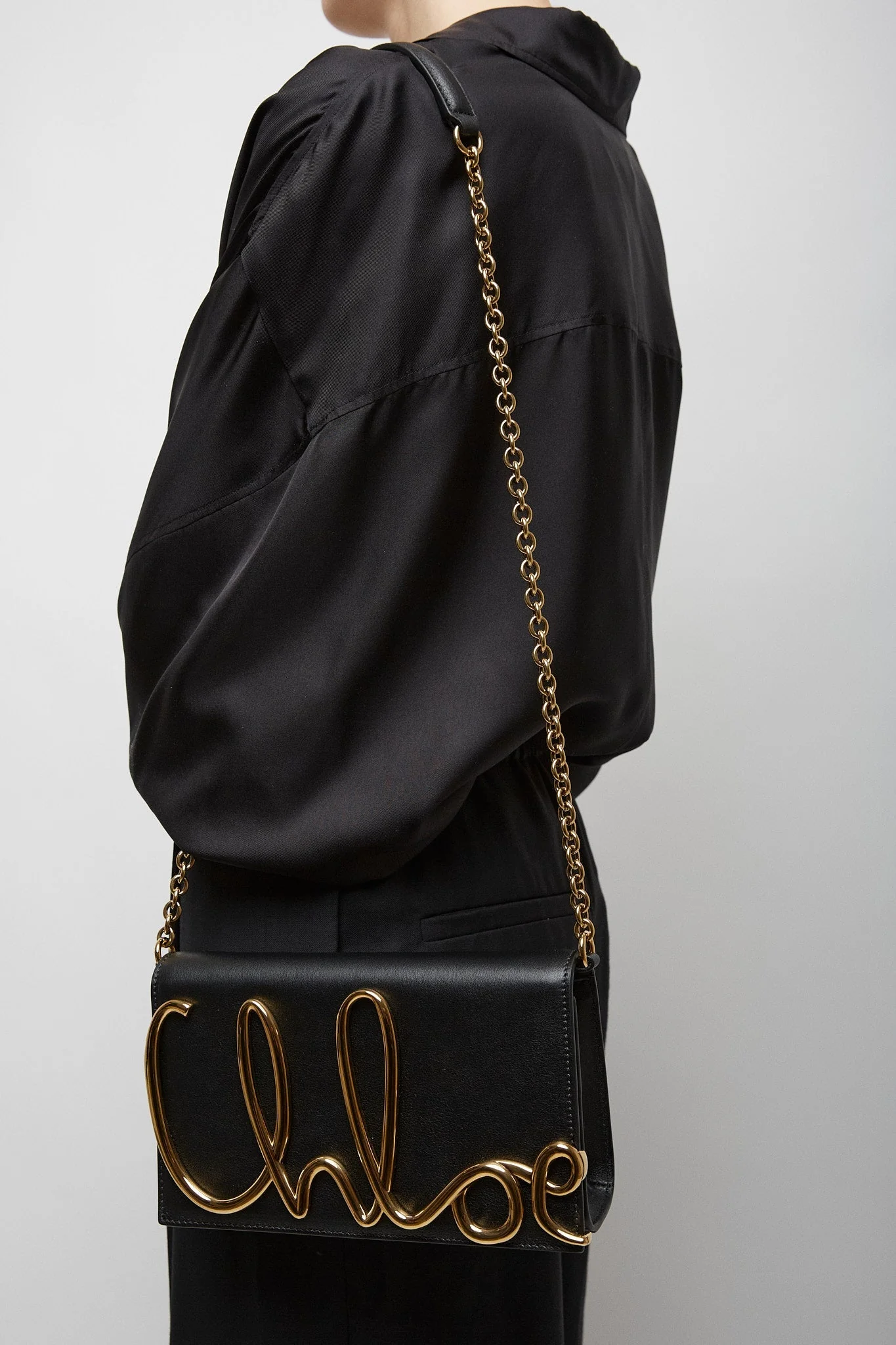 Chloe Iconic black clutch - Image 5