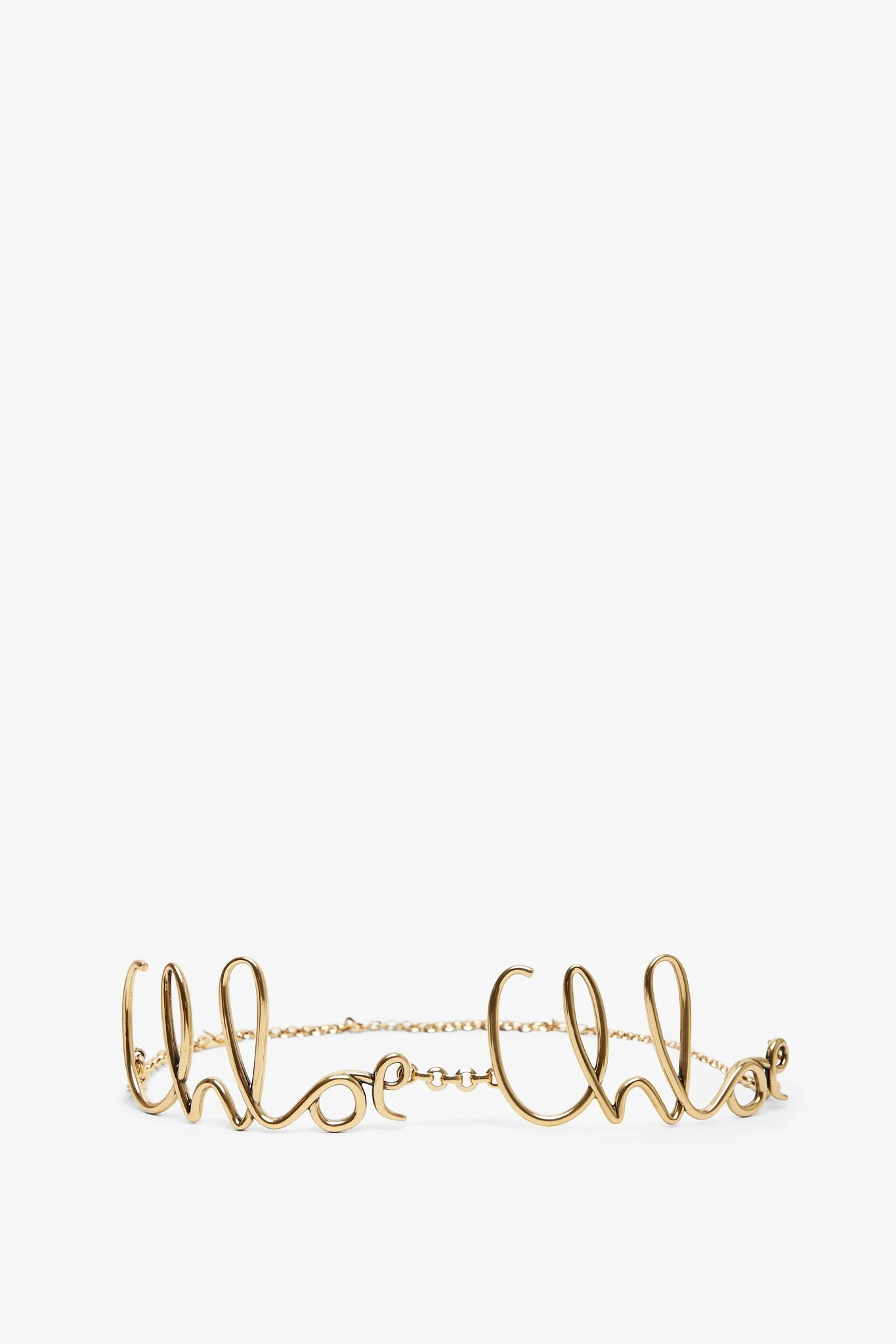 Chloé Iconic double chain belt
