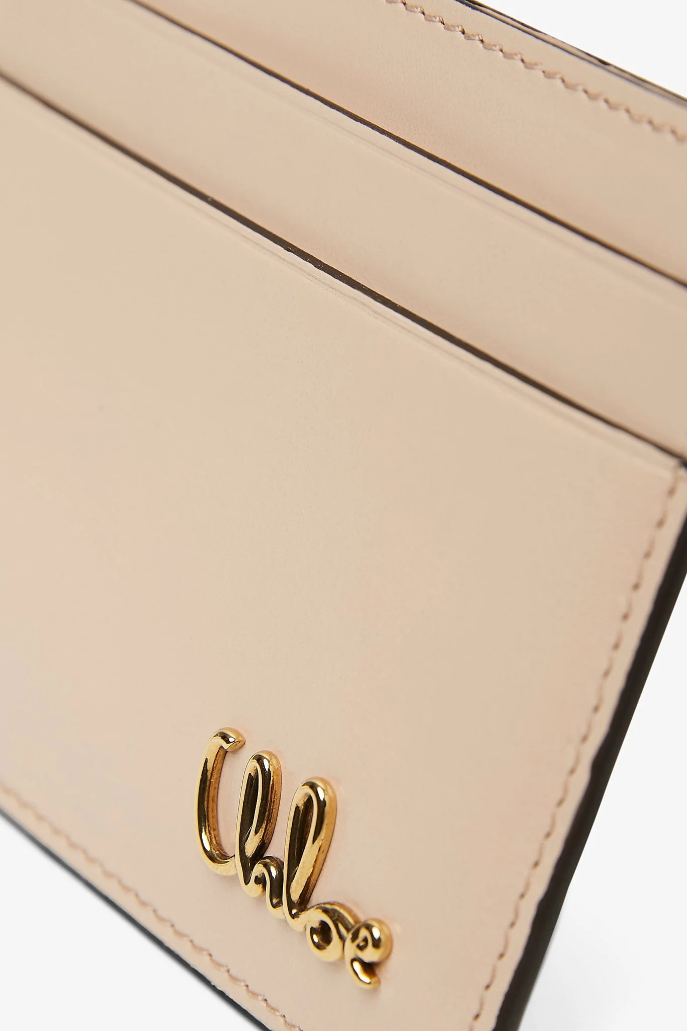 Chloe Iconic pink card holder - Image 4