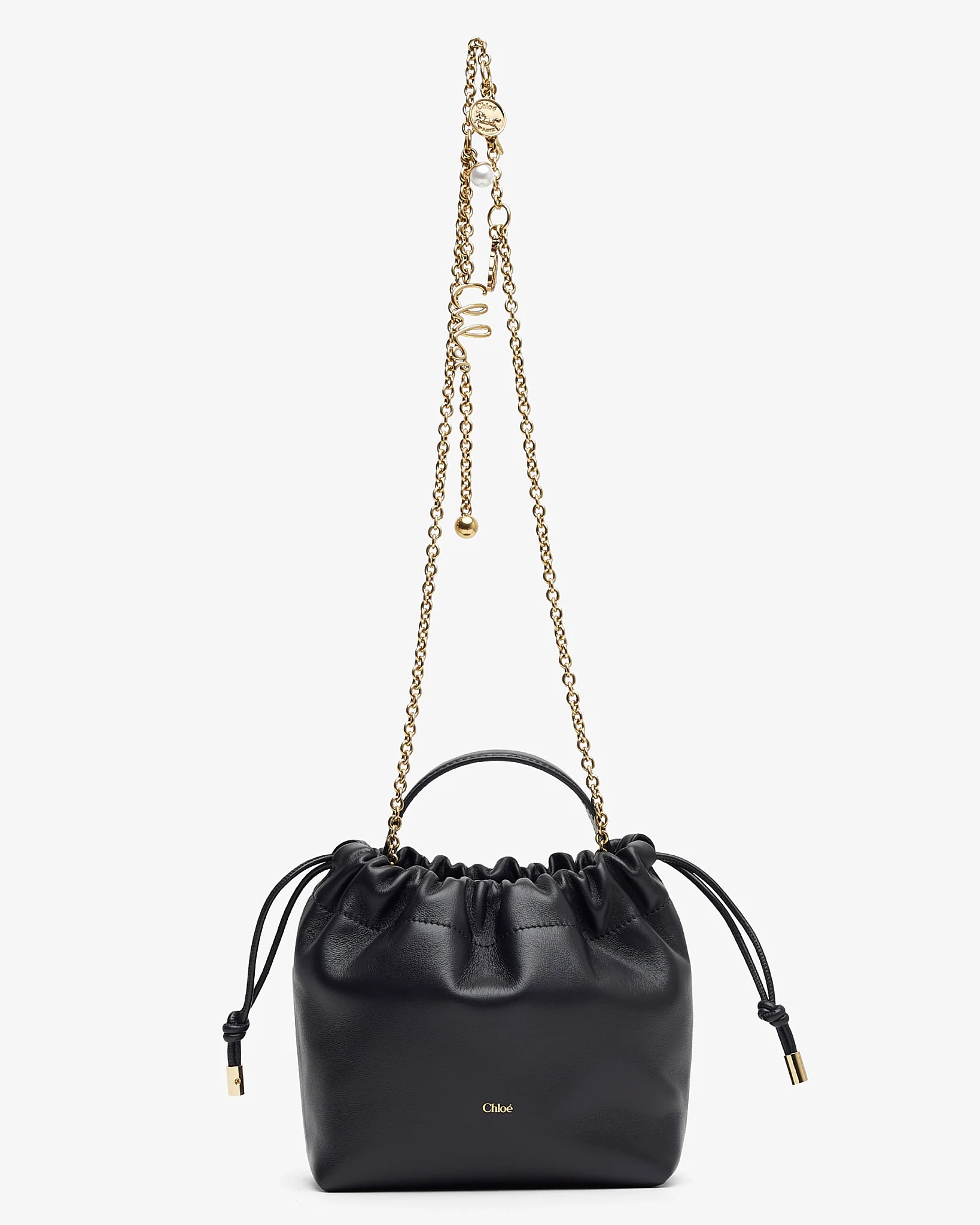 Chloe Icons mini black shoulder bag