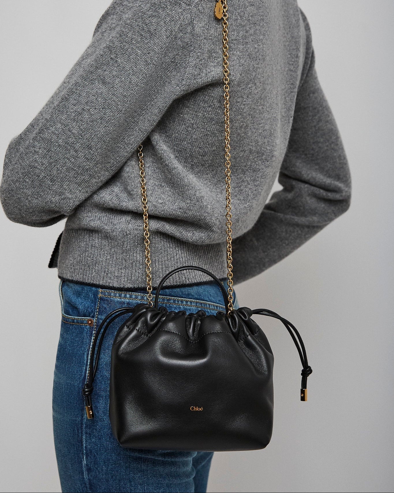 Chloe Icons mini black shoulder bag - Image 2