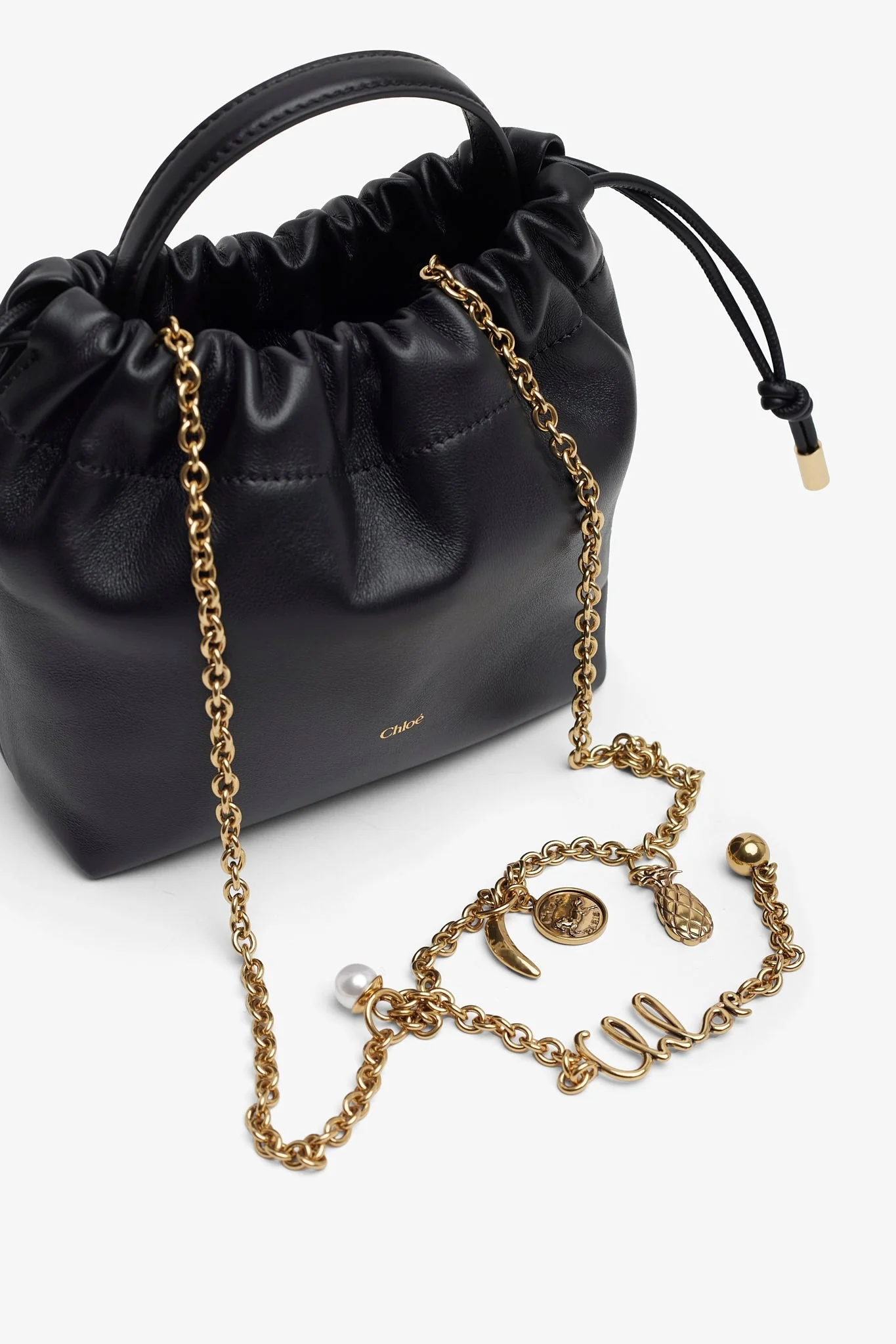 Chloe Icons mini black shoulder bag - Image 4