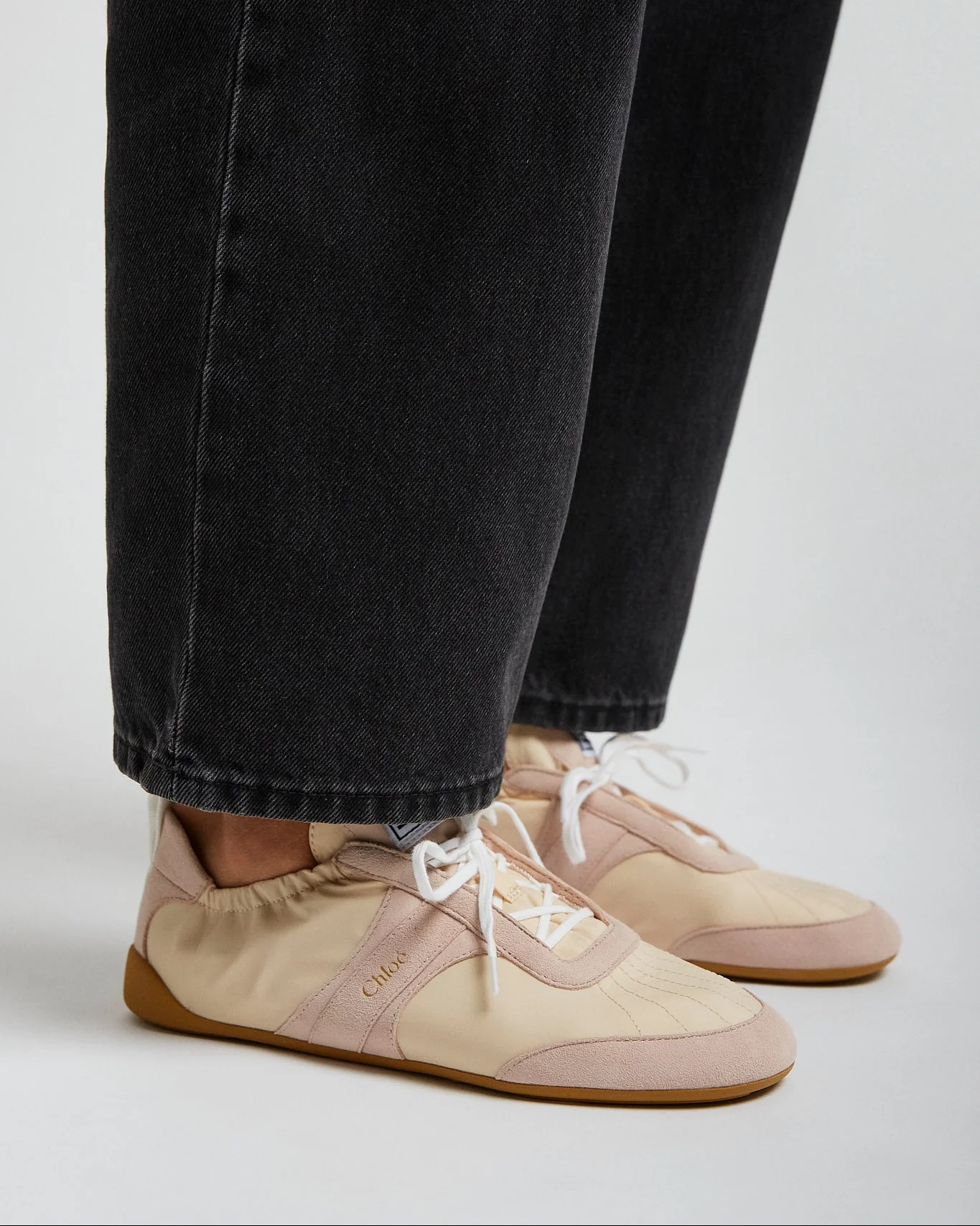 Chloe kick blushy beige sneakers - Image 2