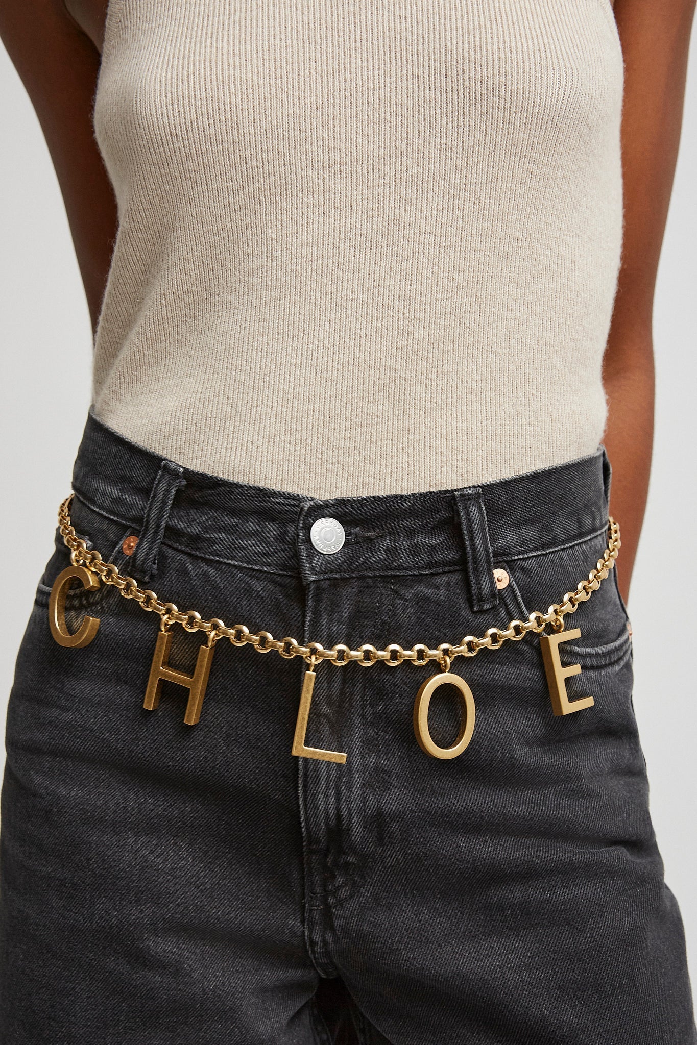 Chloe letters belt - Image 4