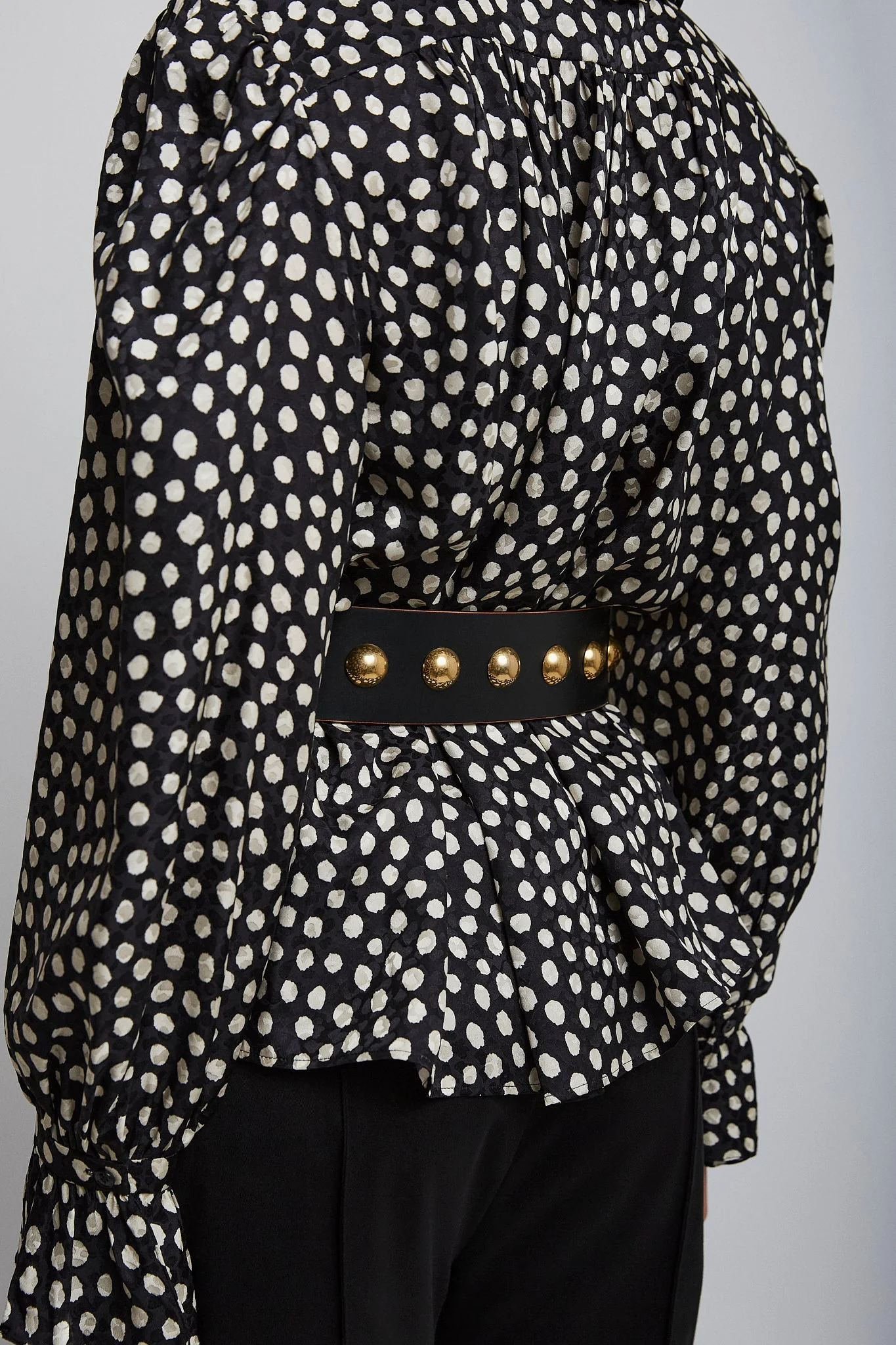 Chloe Midnight black leather belt - Image 3