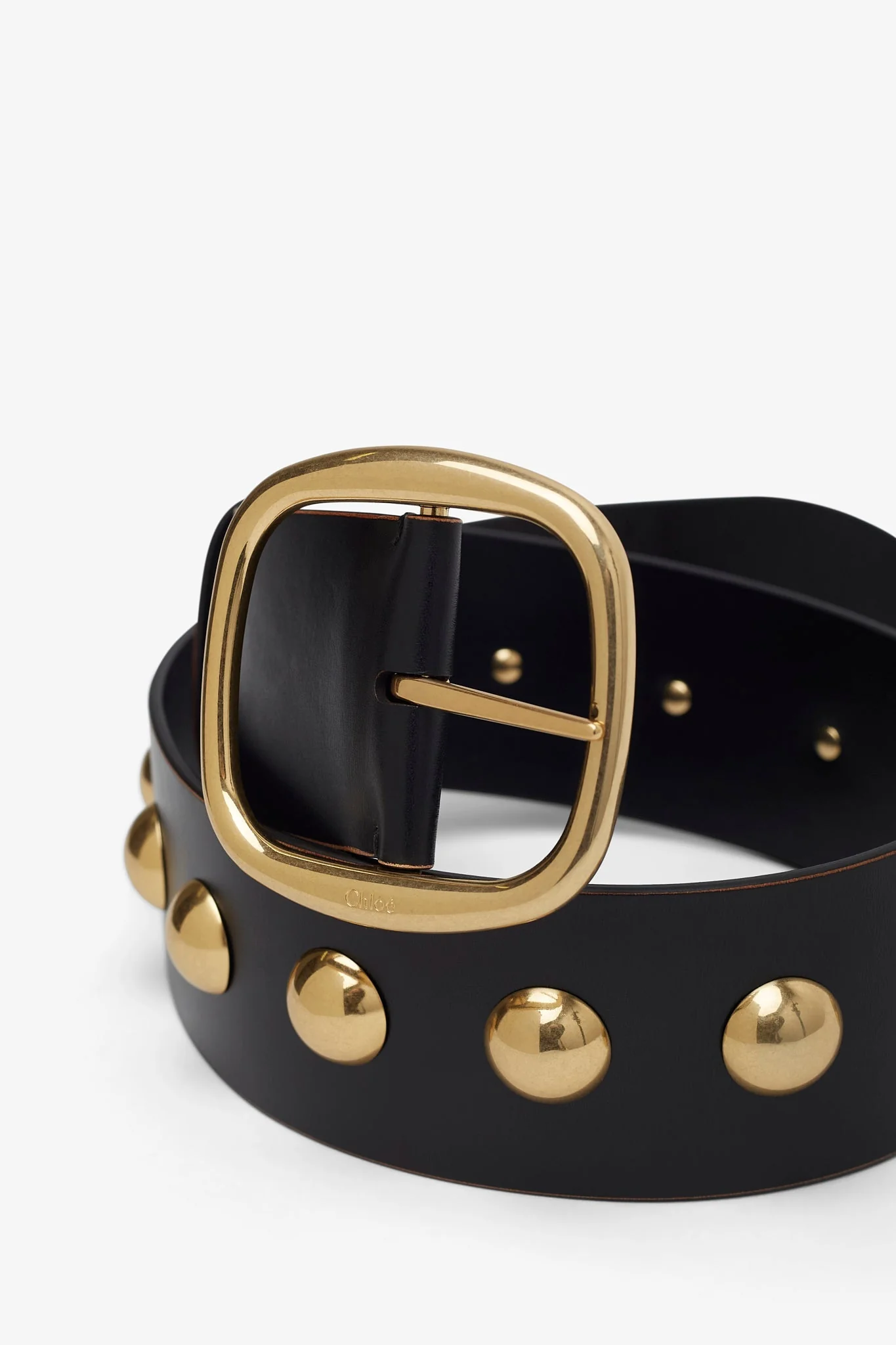 Chloe Midnight black leather belt - Image 4
