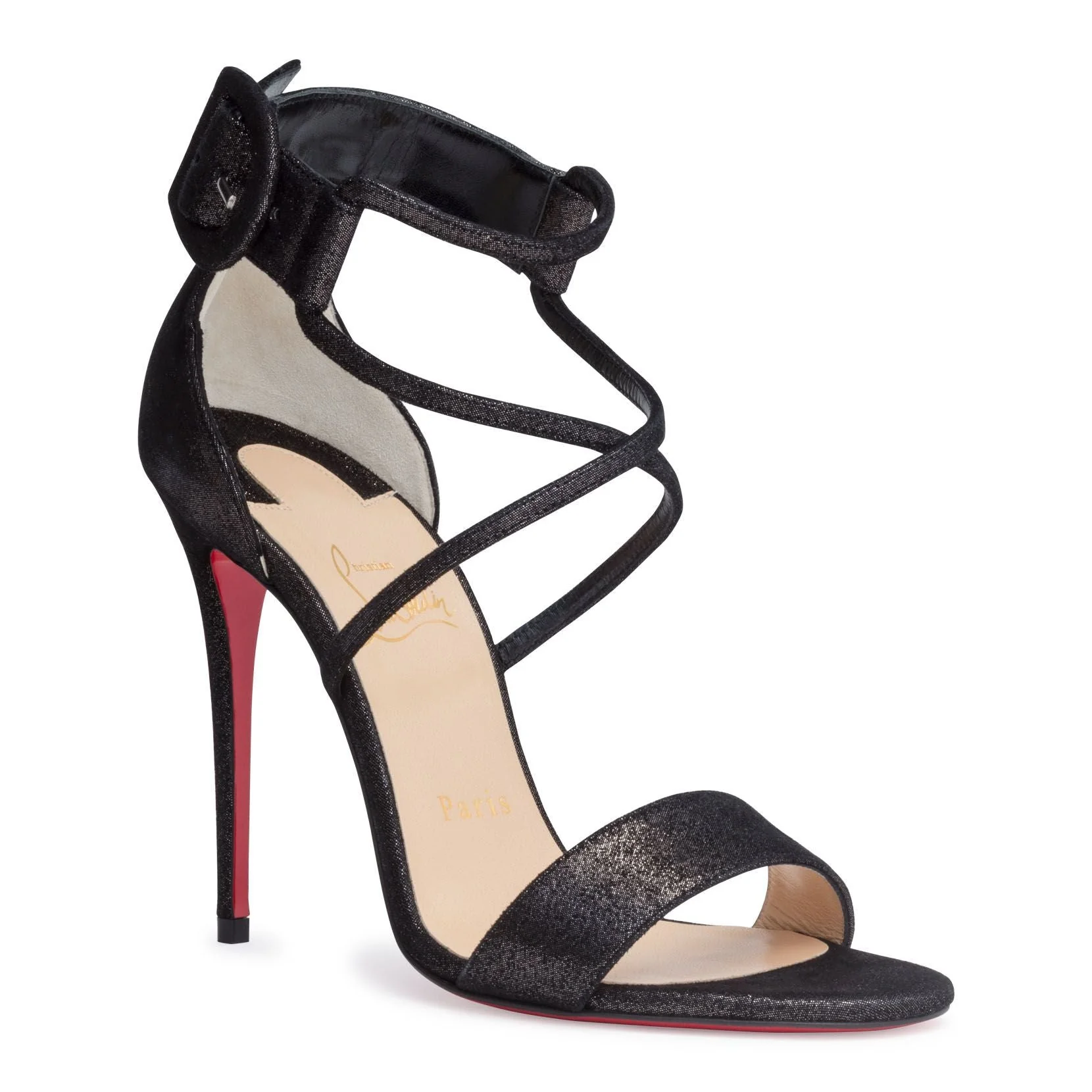 Choca 100 black suede sandals - Image 2