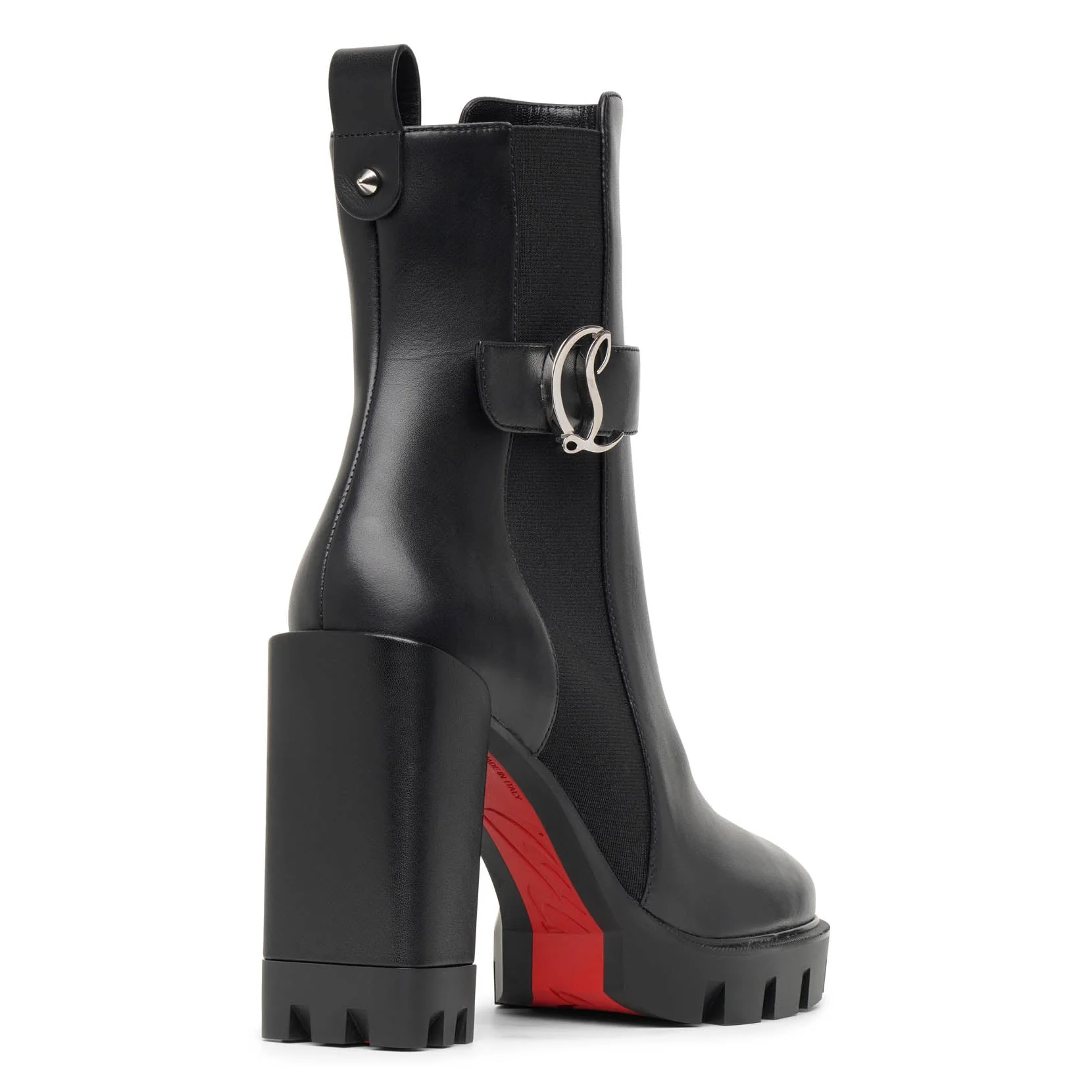CL Chelsea Lug 100 black leather ankle boots - Image 4