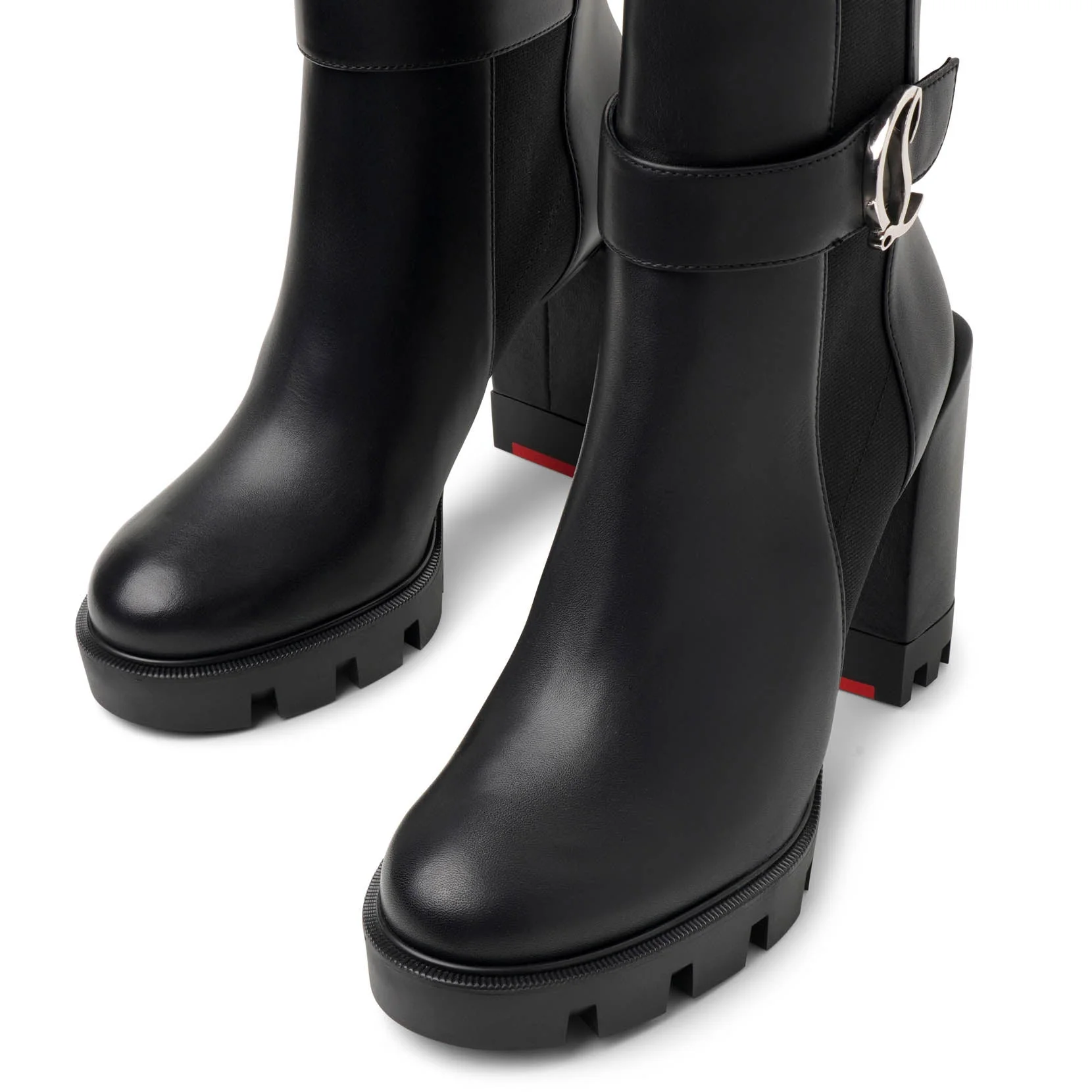 CL Chelsea Lug 100 black leather ankle boots - Image 5