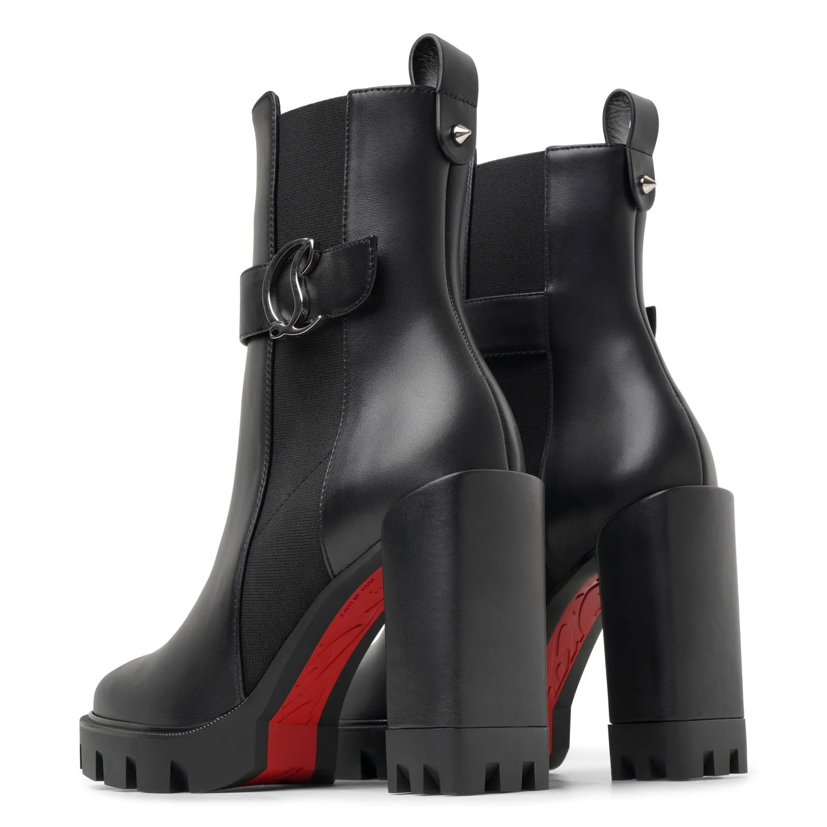 CL Chelsea Lug 100 black leather ankle boots - Image 6