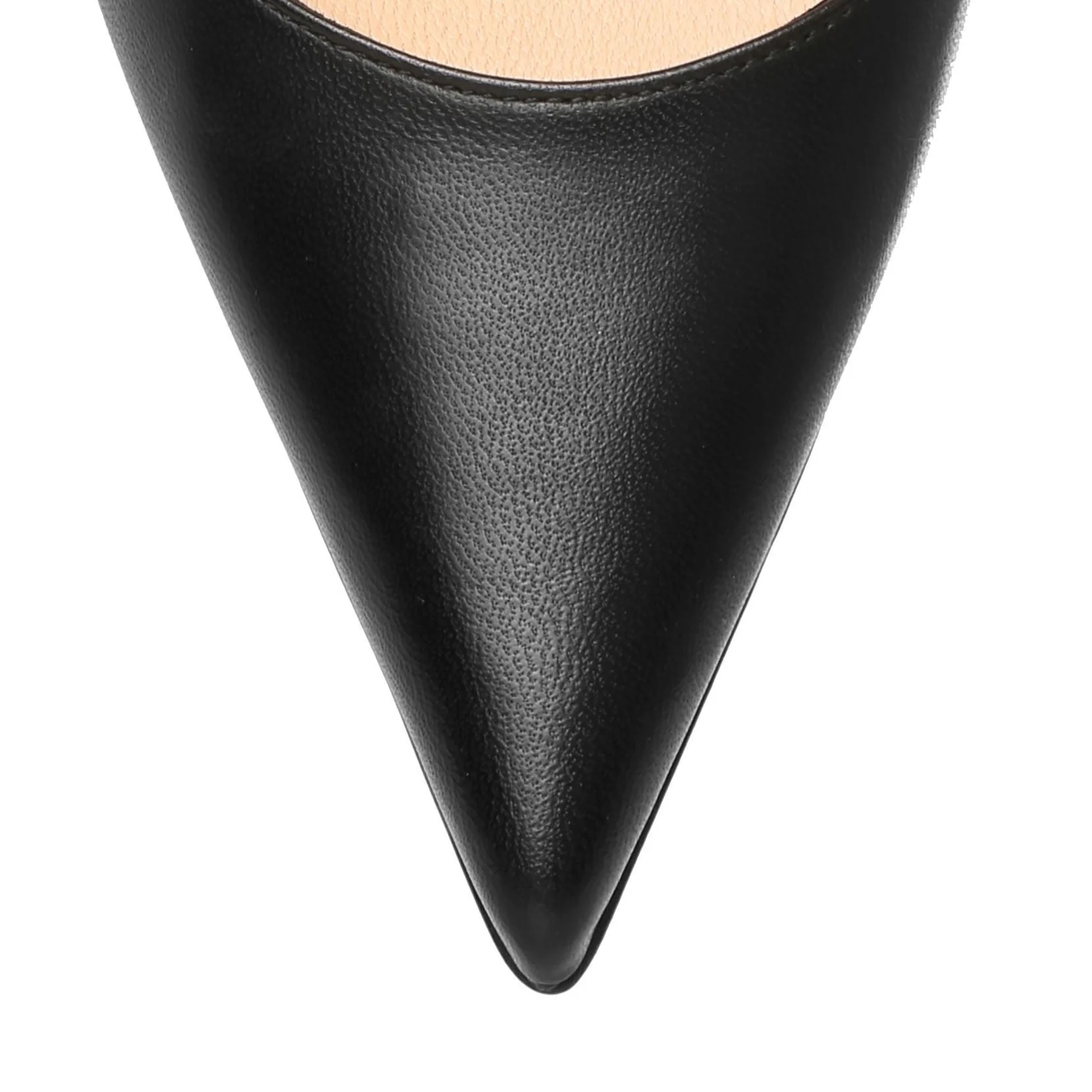 Clare 80 black nappa pumps - Image 4
