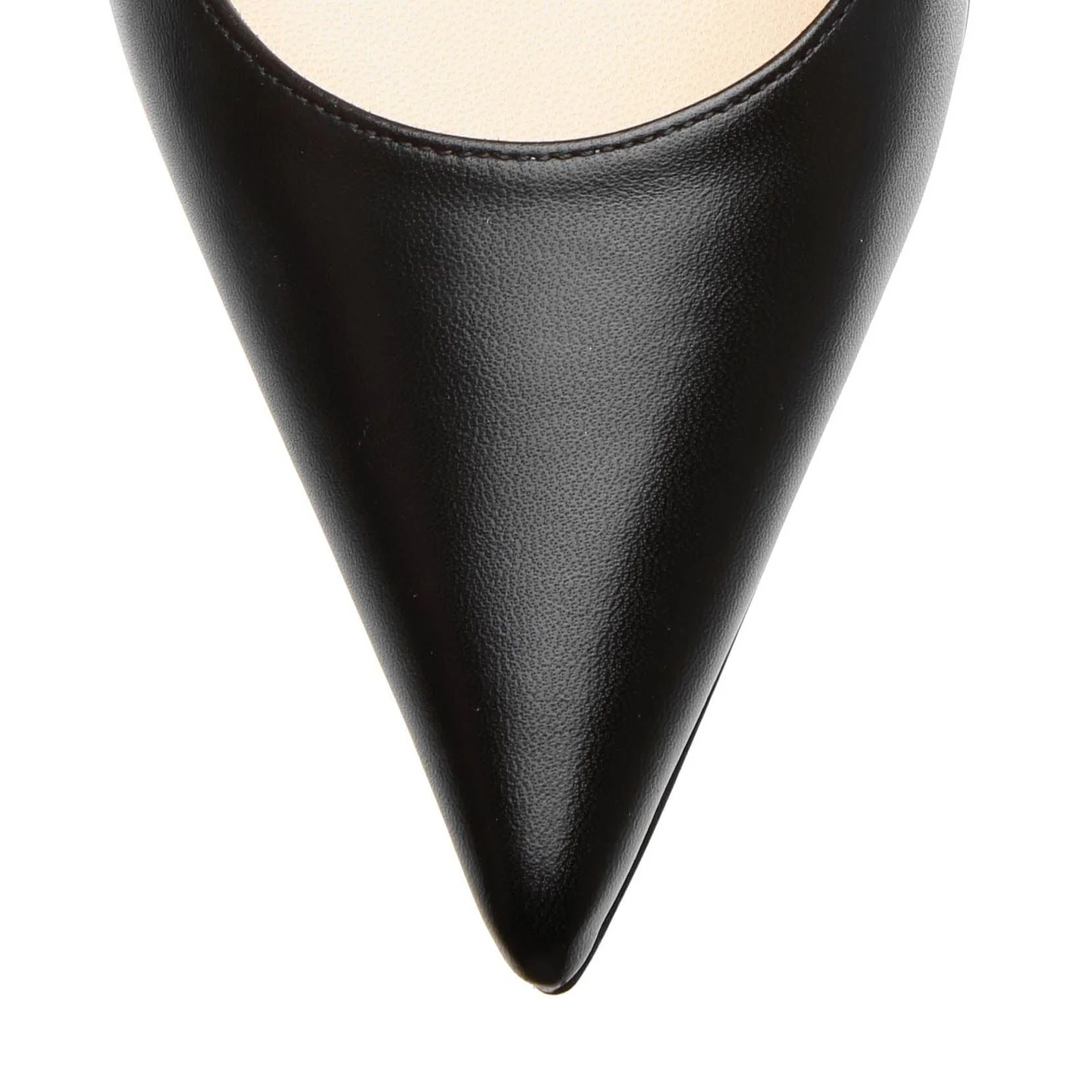 Clare sling 80 black leather pumps - Image 4