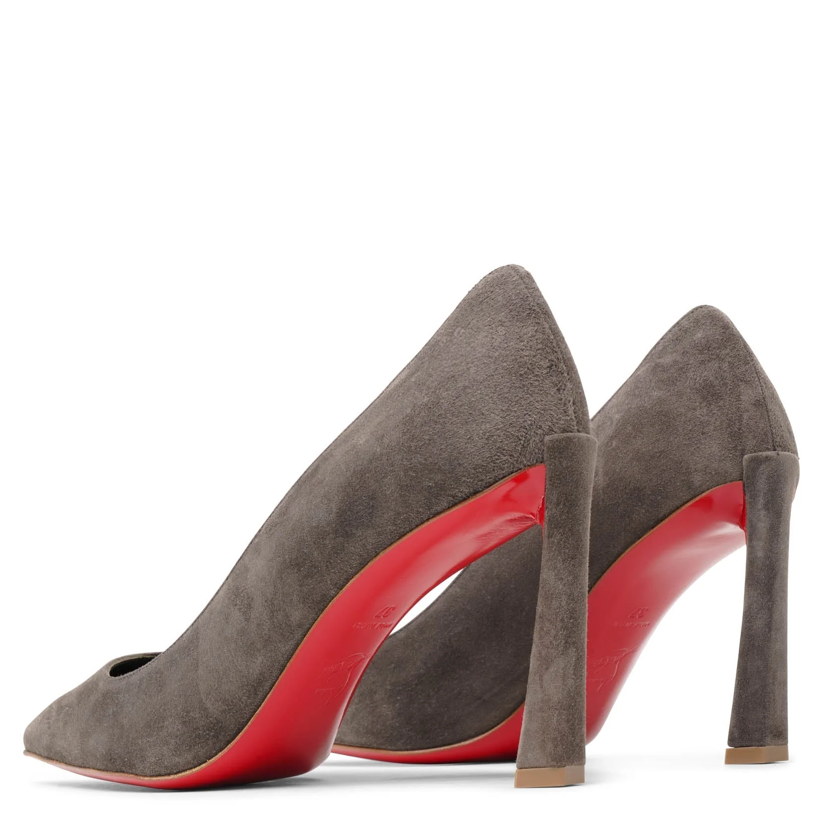 Condora 85 grey suede pumps - Image 5