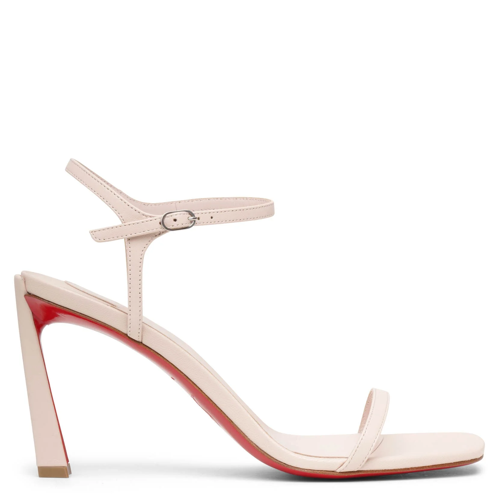 Condora 85 light pink leather sandals