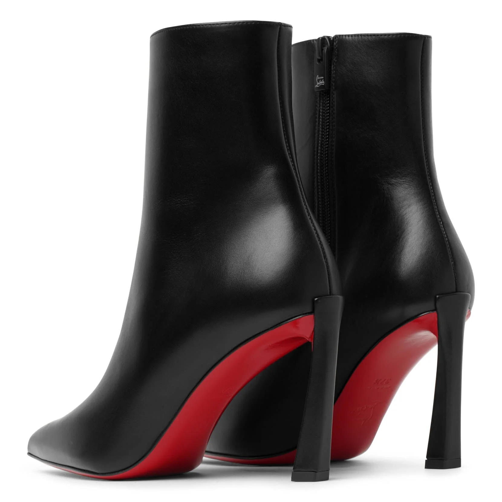 Condora Booty 85 black leather ankle boots - Image 6
