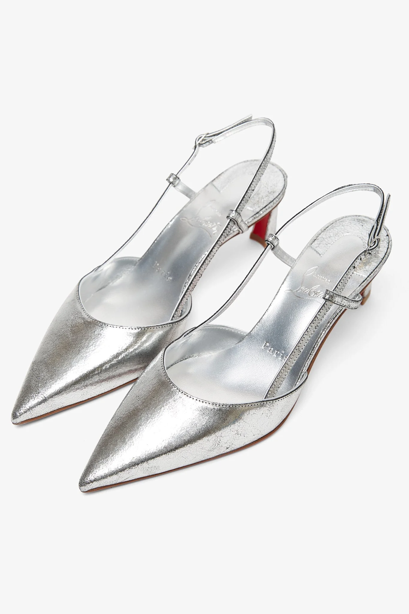 Condoroline 55 silver pumps - Image 4