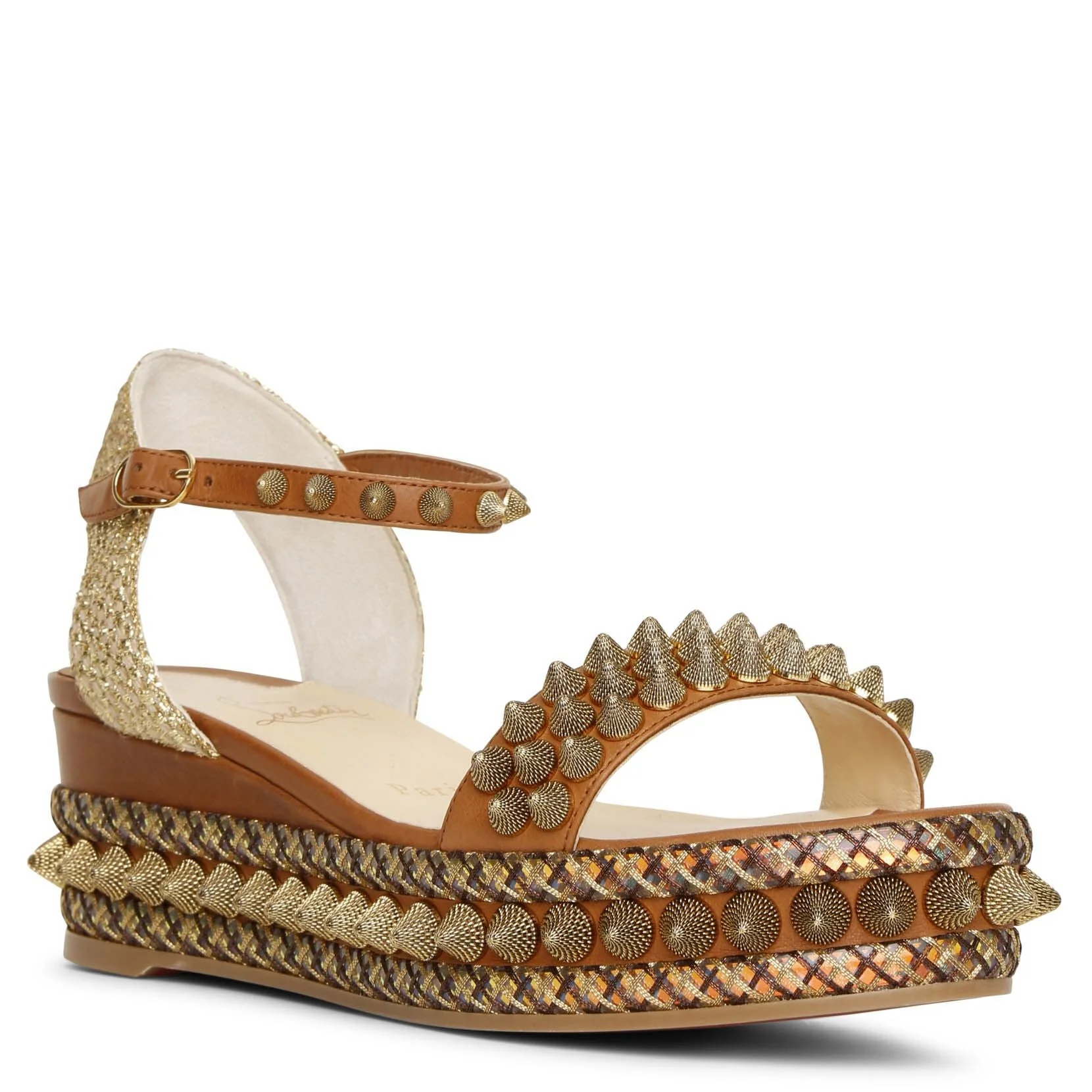 Cordorella 60 leather flatform sandals - Image 2