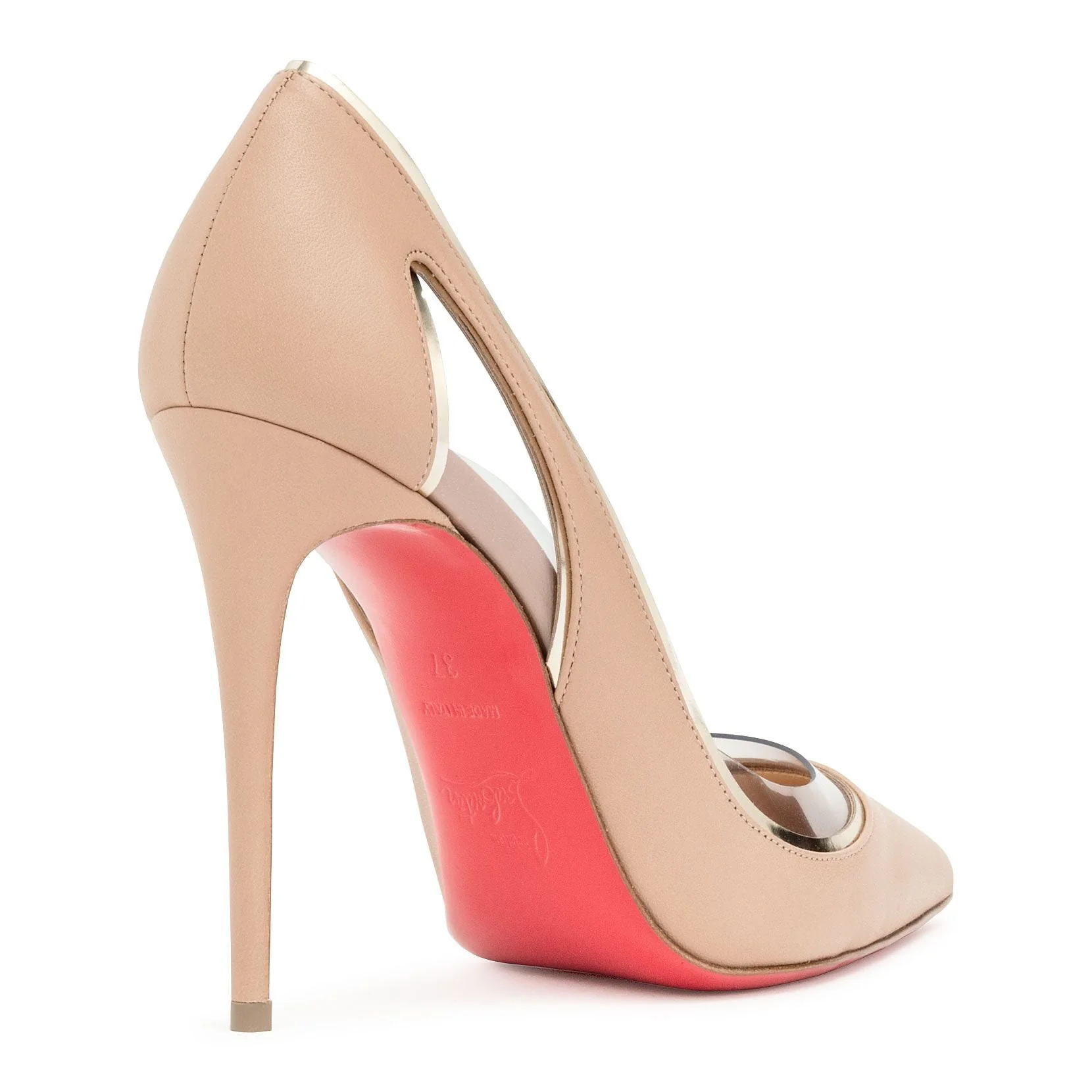 Cosmo beige leather pumps - Image 3