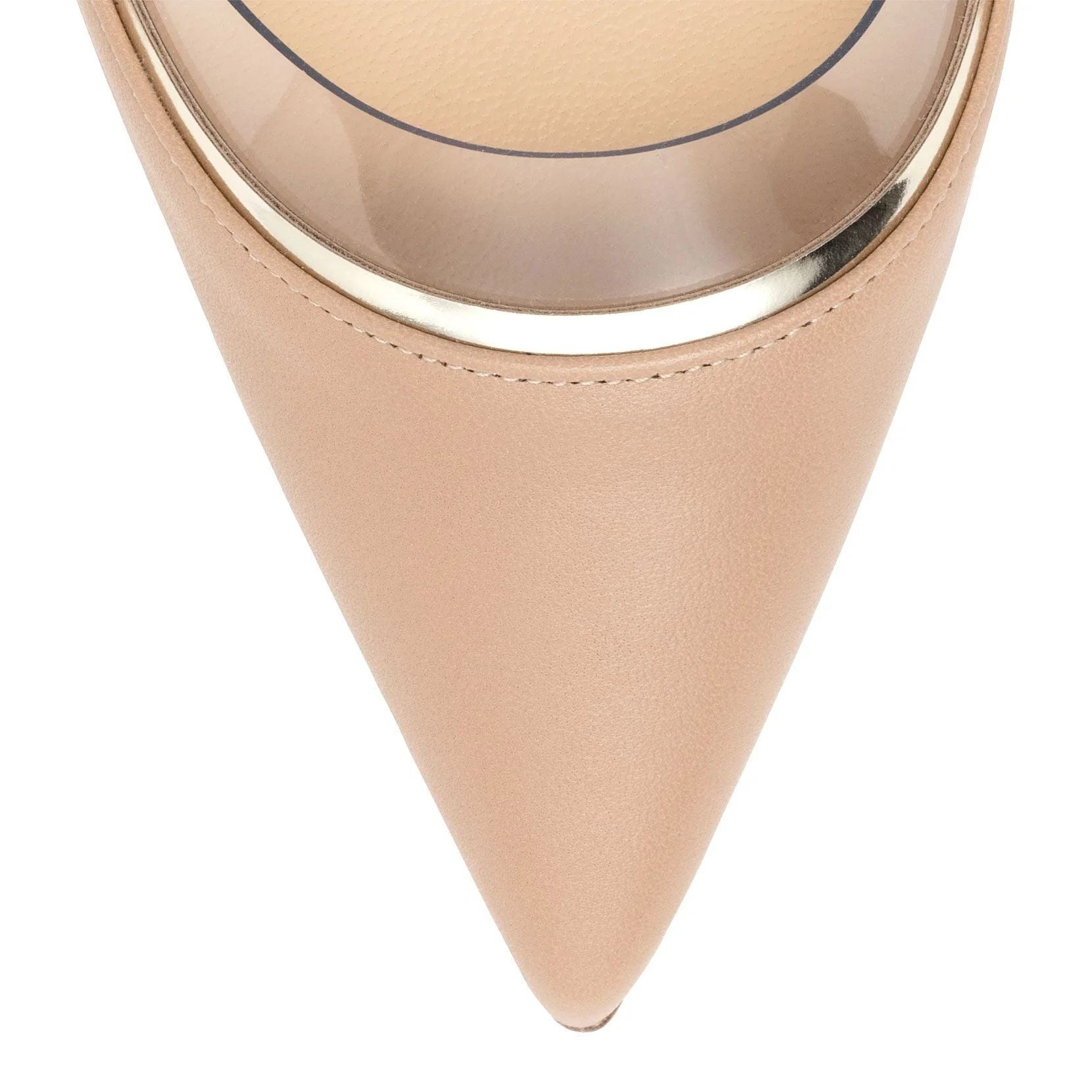 Cosmo beige leather pumps - Image 4