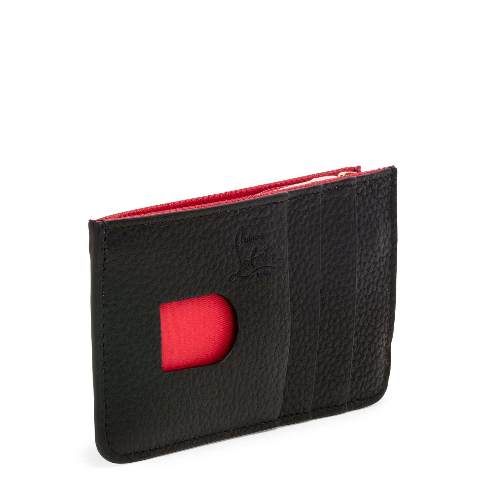 Credilou black leather key & card holder - Image 2