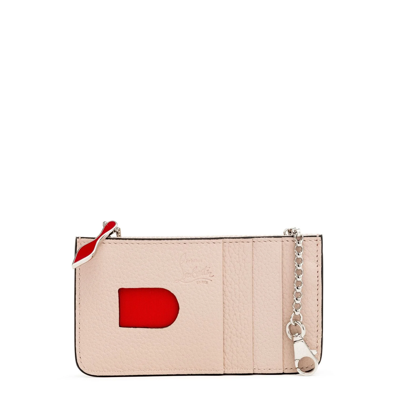 Credilou Loubinthesky light pink leather key holder - Image 3