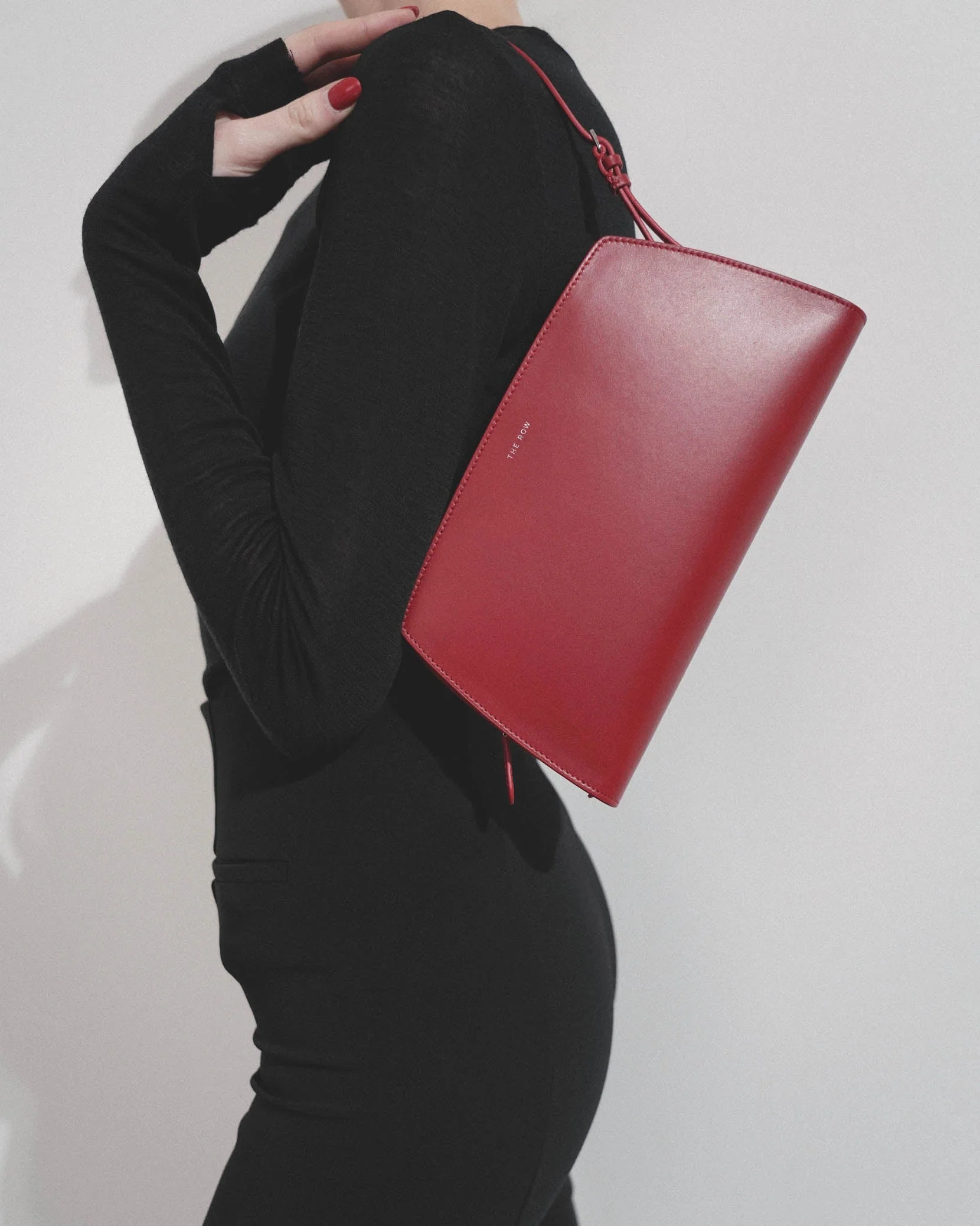 Dalia baguette red box calf bag - Image 2