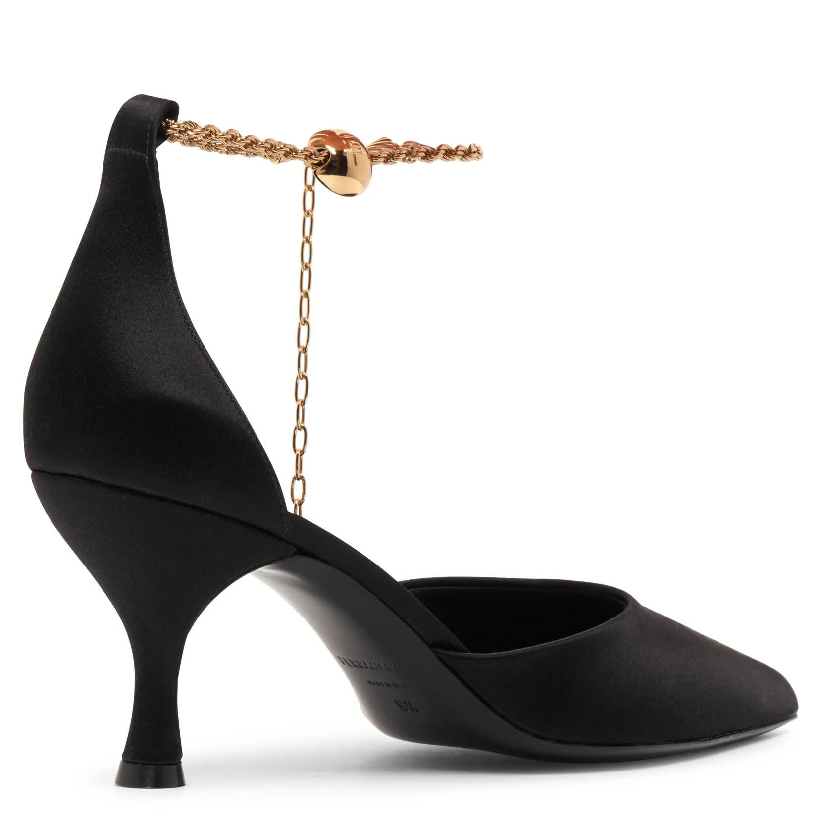 Dana 70 black leather pumps - Image 4