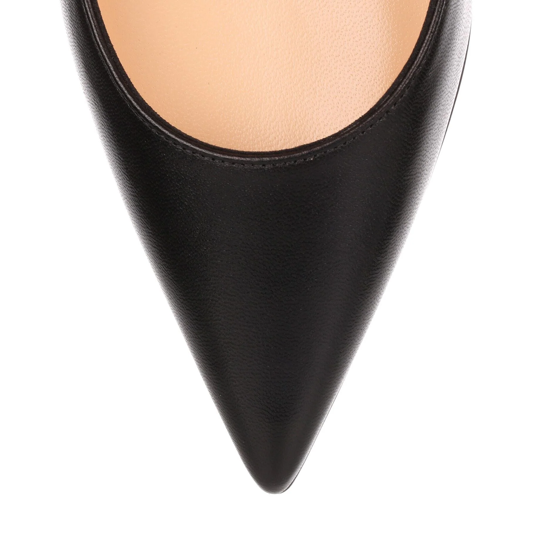Decollete 554 85 black leather pump - Image 4
