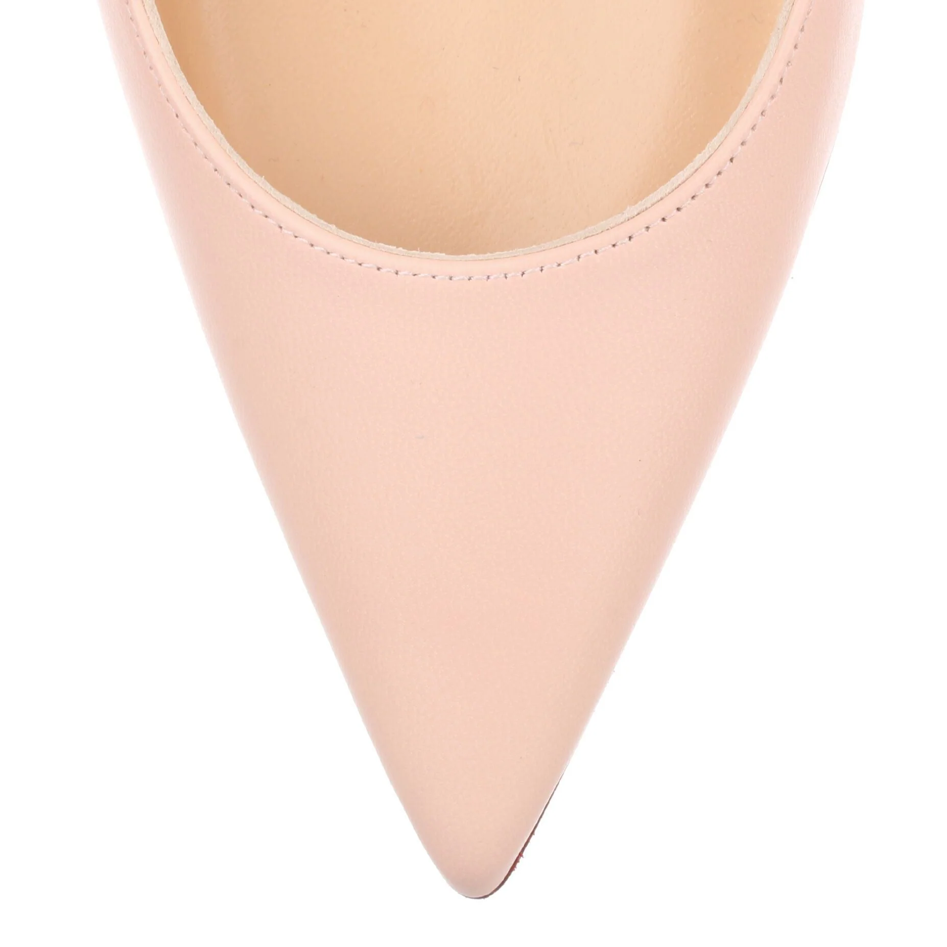 Decollete 554 85 powder pink leather pump - Image 4
