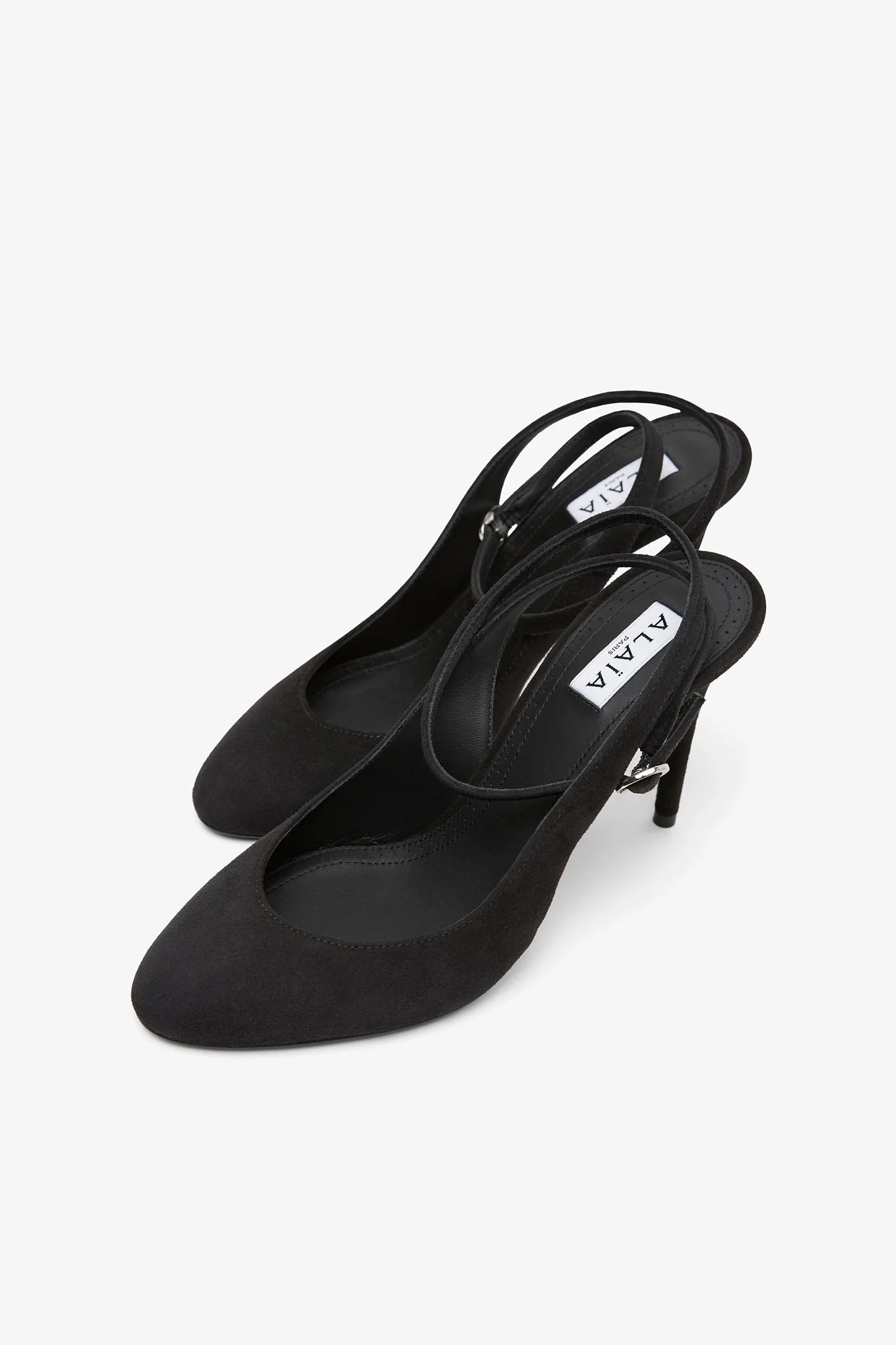 Decollete 90 black slingbacks - Image 5