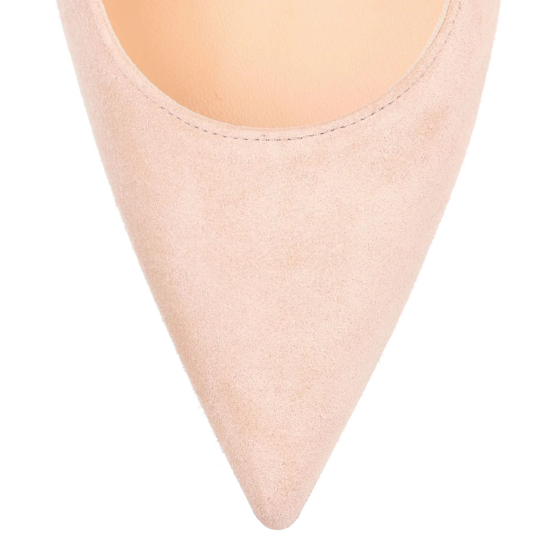 Decoltish 100 powder suede pump - Image 4