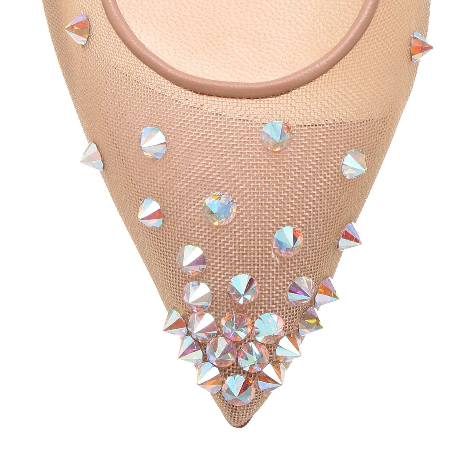 Degra 2019 nude mesh ballerinas - Image 4