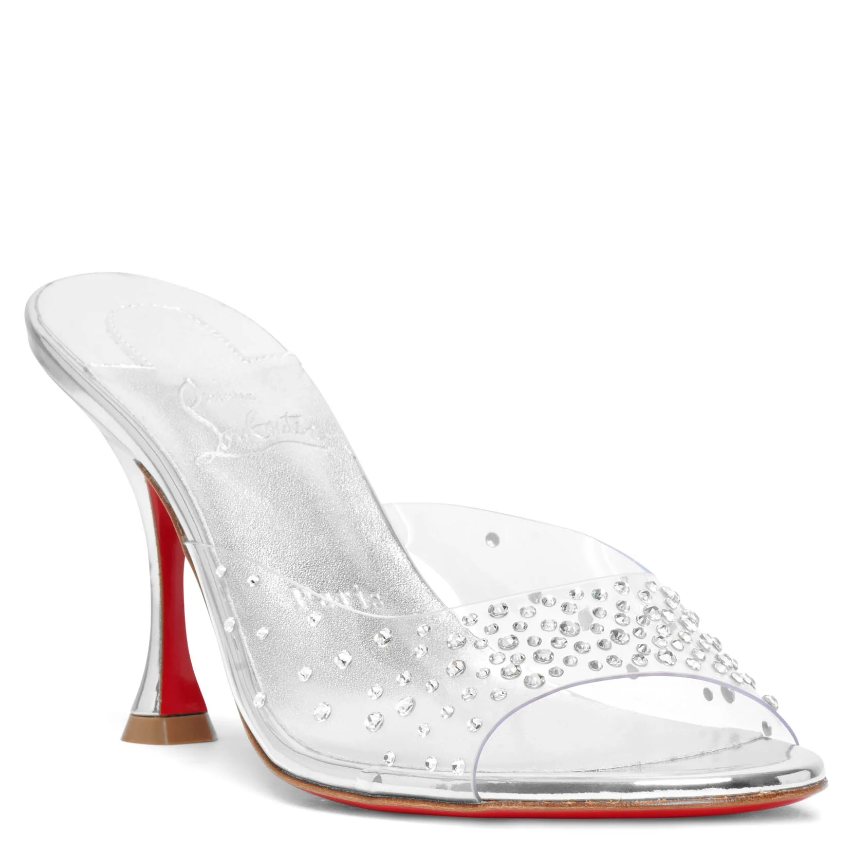 Degramule 85 silver strass mules - Image 3