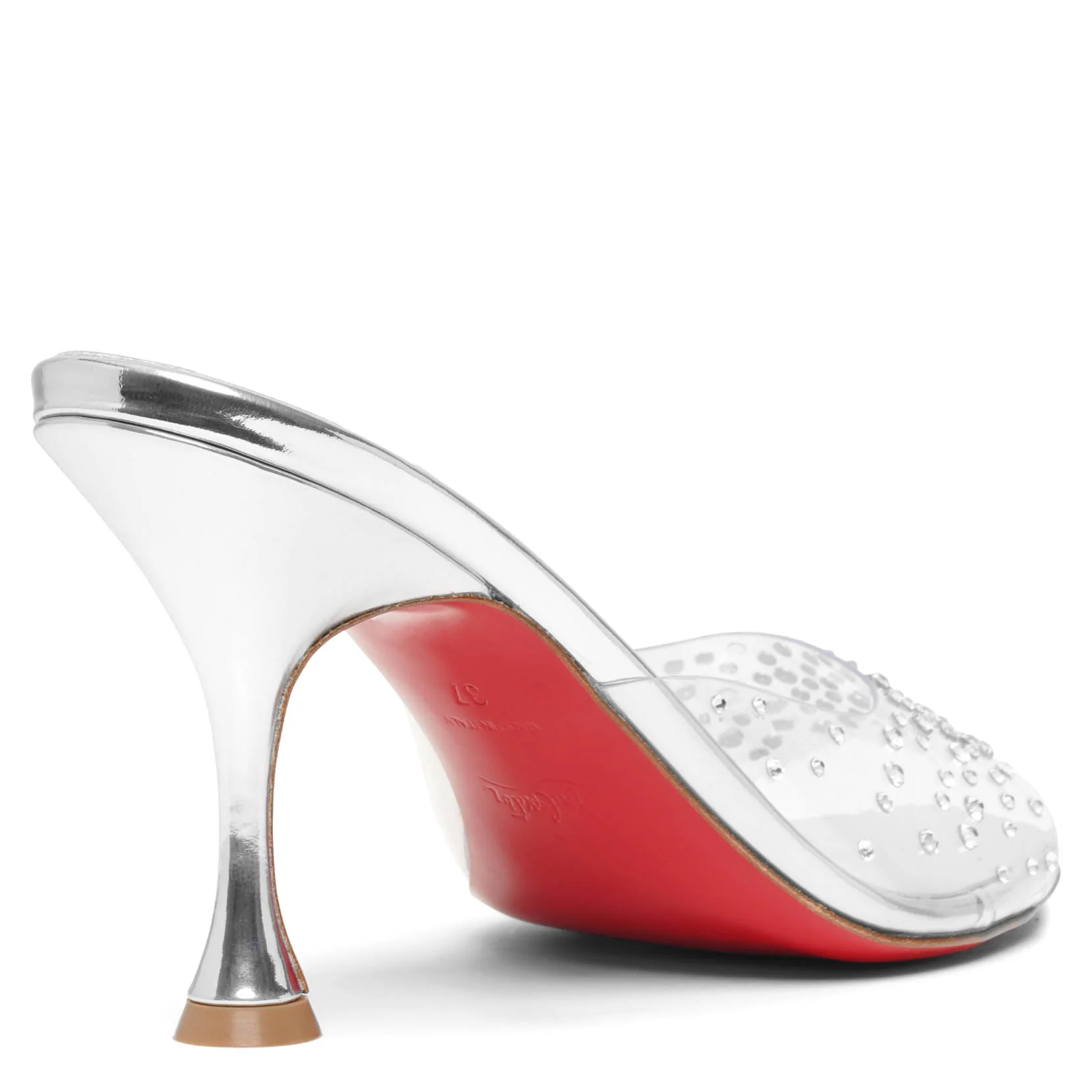 Degramule 85 silver strass mules - Image 4