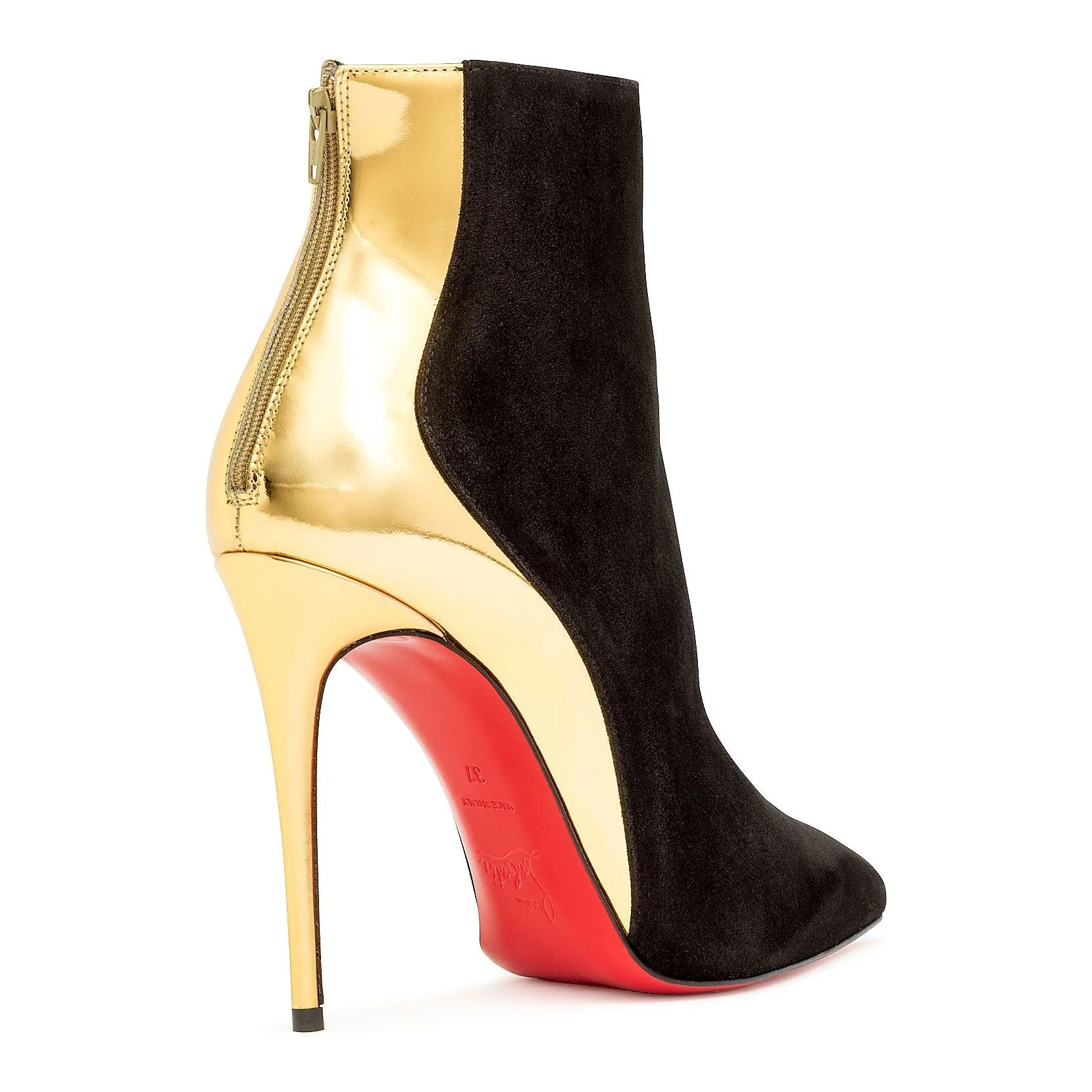 Delicotte 100 black suede ankle boots - Image 3