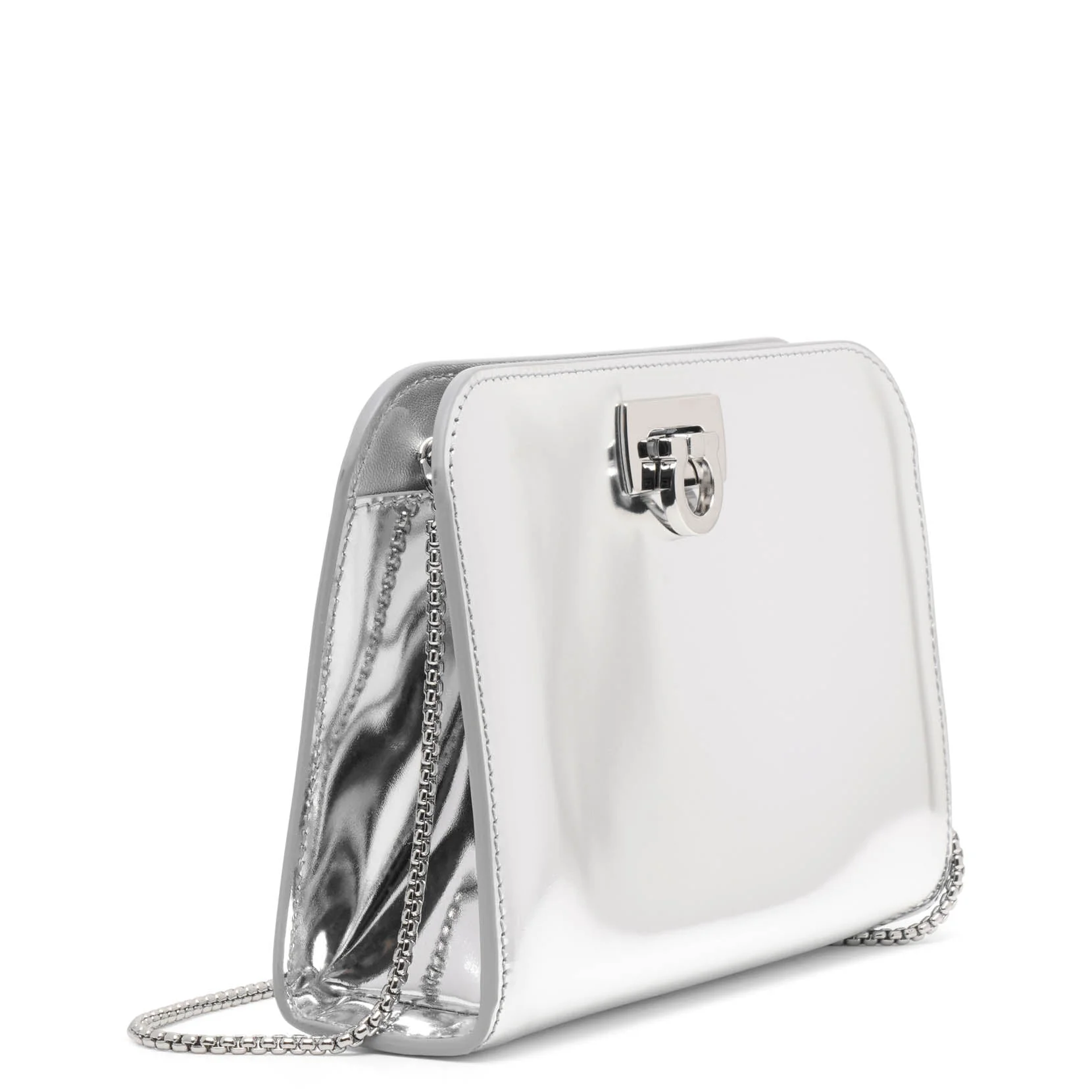 Diana silver mini clutch - Image 3
